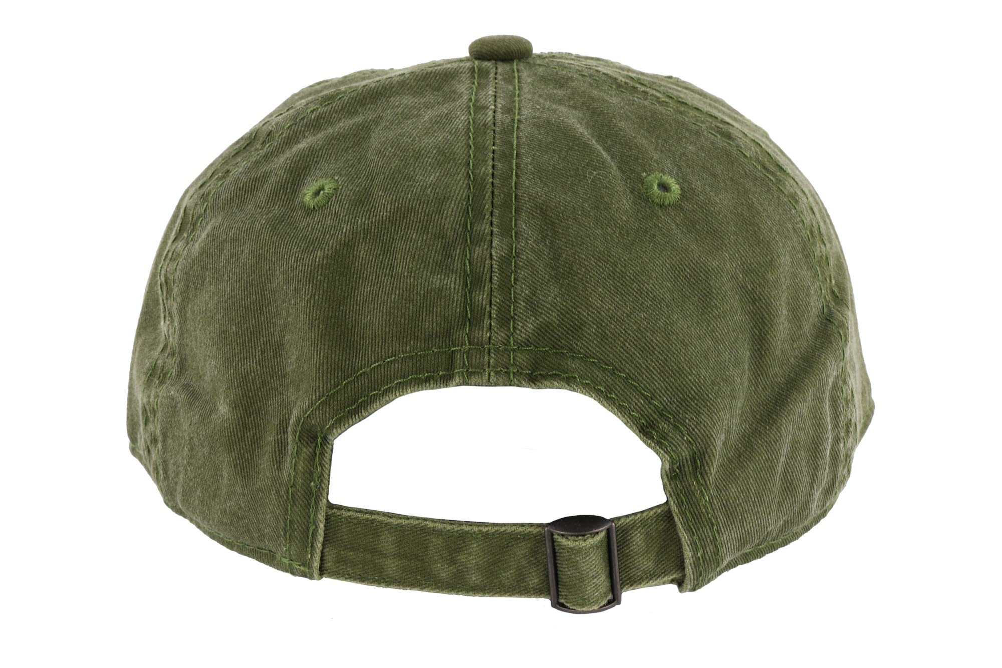 Jeep Premium Chino Twill Embroidered Patch Text Logo Baseball Cap - Green for Outdoor Adventures & Casual Wear