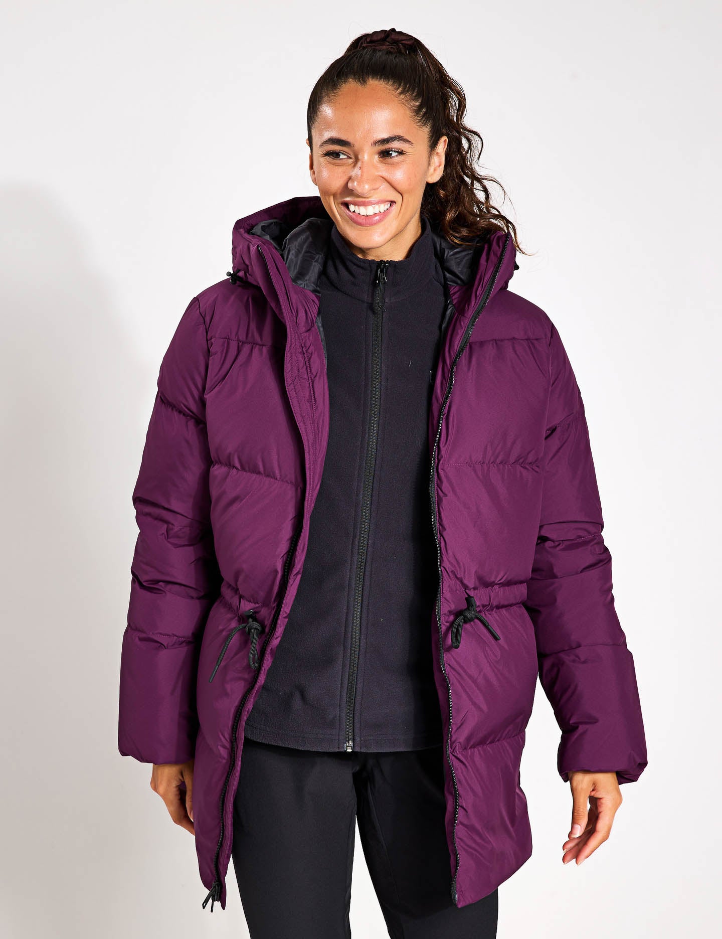 Premium Kirschallee Jacket in Midnight Plum - Stylish & Comfortable Outerwear for Women | Perfect for Fall & Winter Fashion, Outdoor Activities & Casual Wear