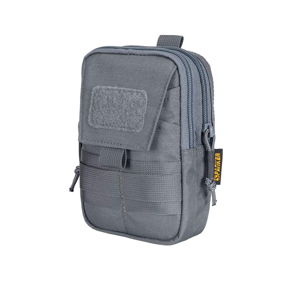 Tactical MOLLE EDC Pouch - Military Grade Admin Pouch for Outdoor Gear & Everyday Carry (EDC) - Perfect for Hiking, Camping, and Tactical Use