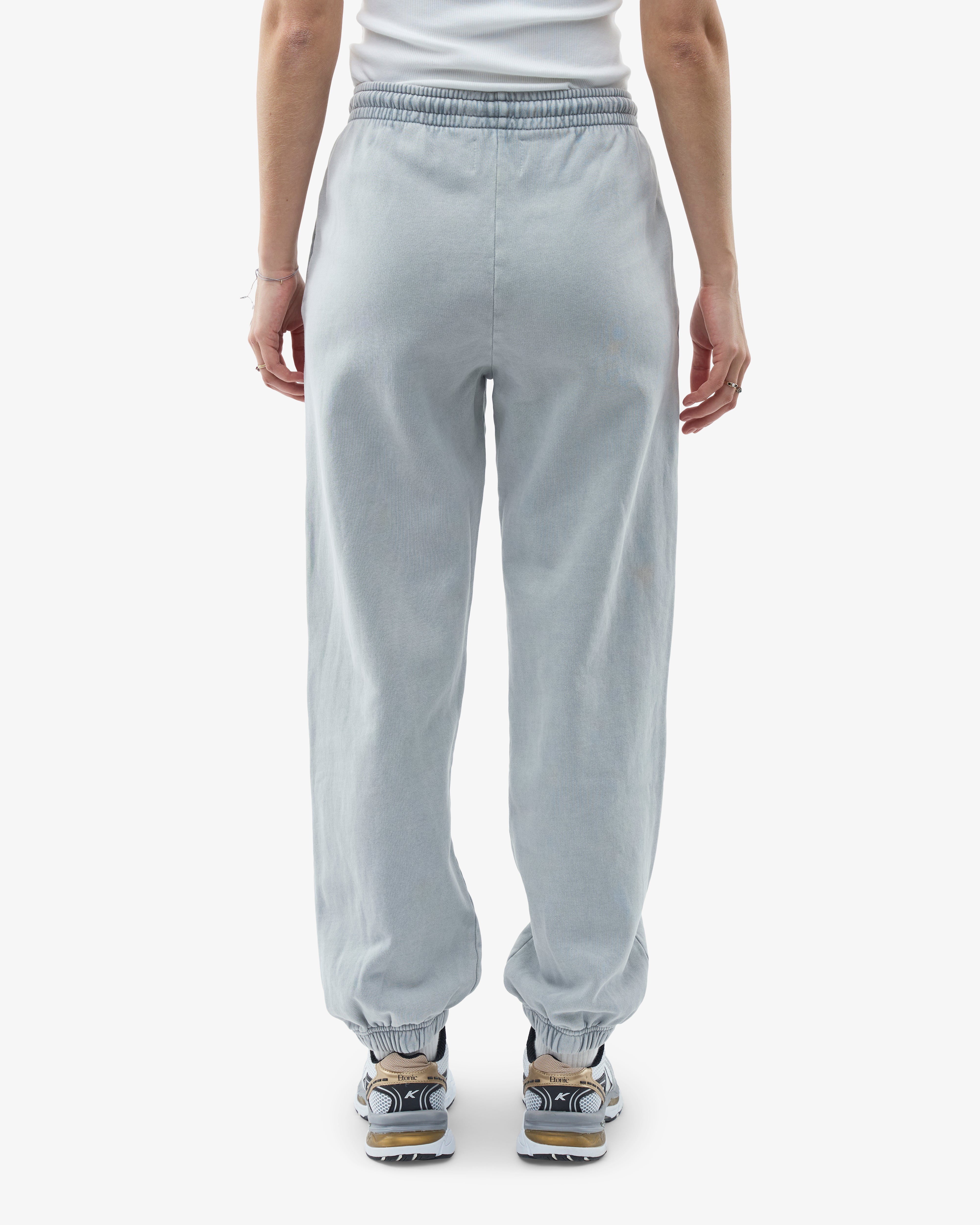 Organic Cotton Relaxed Fit Sweatpants for Men & Women - Faded Grey | Comfortable Lounge Pants for Yoga, Running & Home Wear