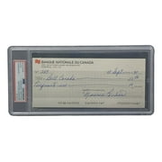 Authentic Maurice Richard Signed Montreal Canadiens Bank Check #239 PSA/DNA Certified - Rare Hockey Memorabilia for Collectors & Sports Fans - Perfect for Display in Man Caves, Sports Bars & Memorabilia Collections
