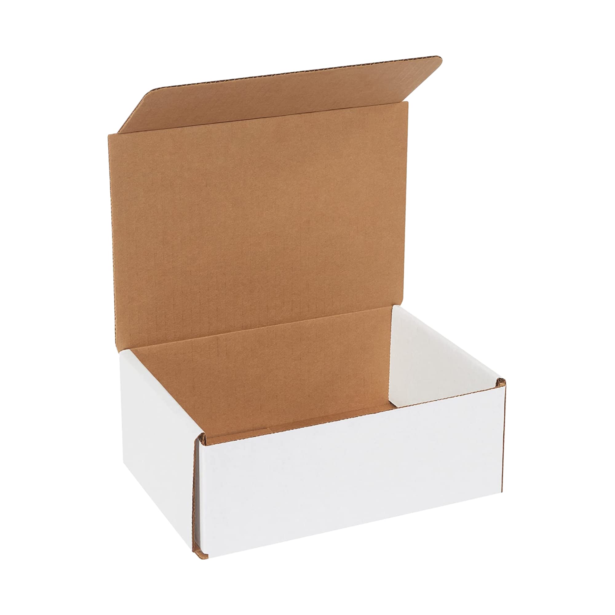 BOX USA 8x6x3 Inches Small Corrugated Cardboard Shipping Boxes - 100 Pack for Packing, Moving & Storage | Perfect for Ecommerce, Home Organization & Office Supplies