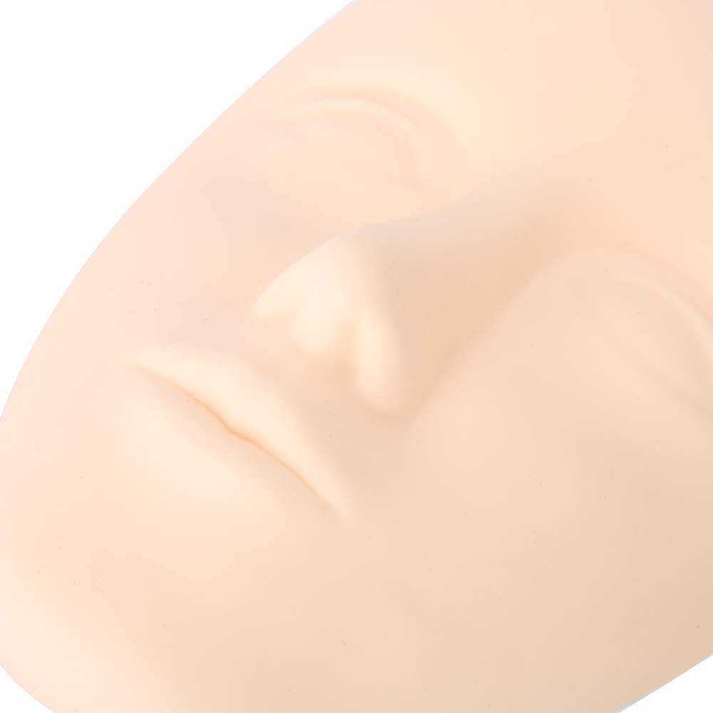 Professional Mannequin Head for Eyelash & Eyebrow Training - Realistic Practice Model for Makeup & Lash Extension Kits (#02) - Perfect for Beauty School Students & Salon Professionals