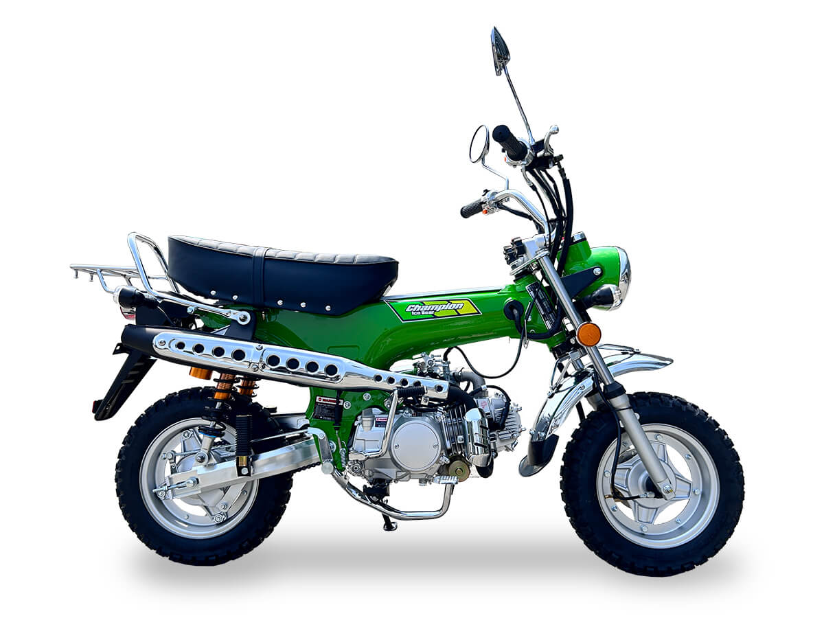 Champion LX 125cc Monkey Bike 4-Speed Motorcycle (PBZ125 2P) - Perfect for Urban Commuting & Off-Road Adventures