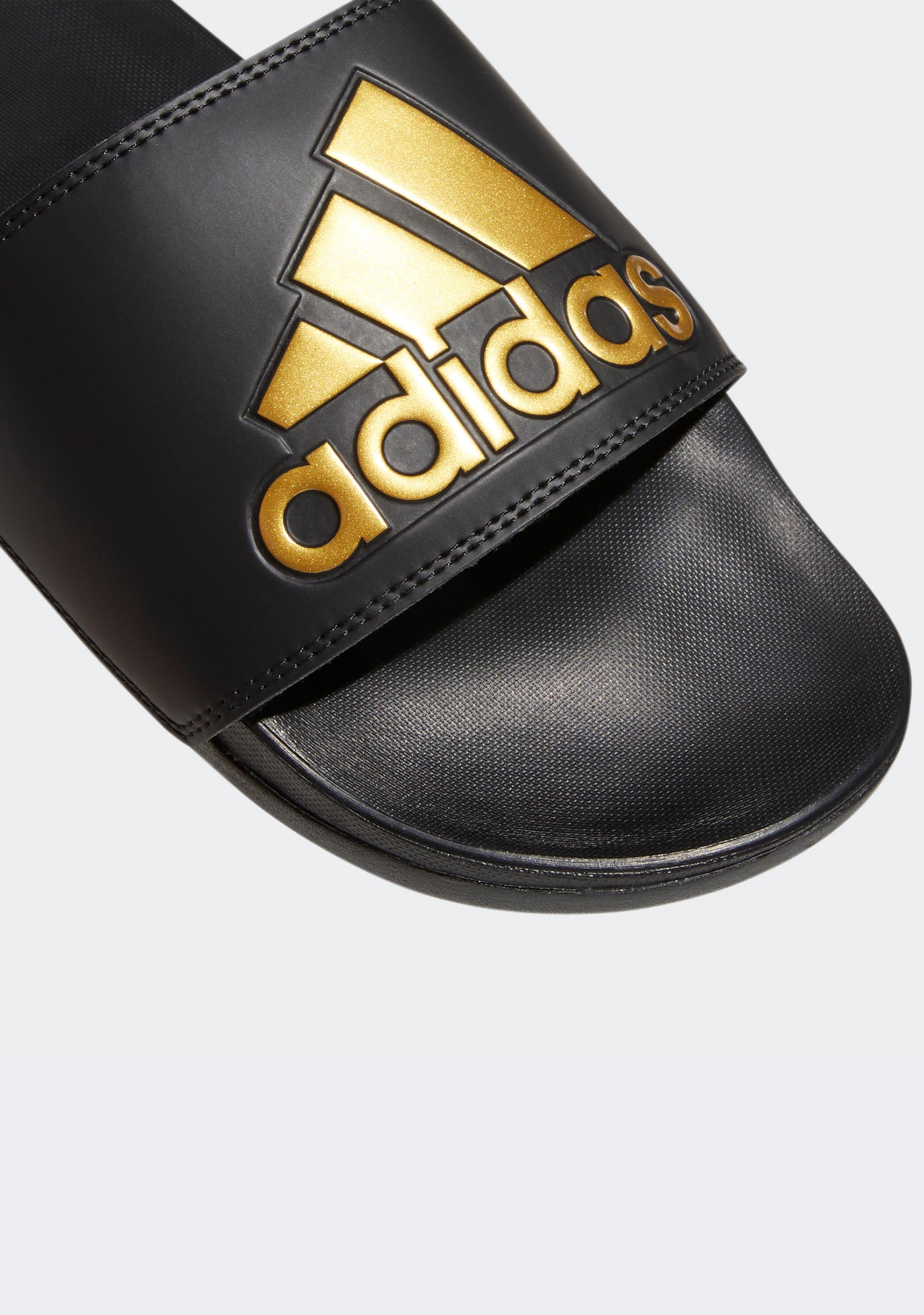 Adidas Unisex Adilette Comfort Slides - Lightweight & Cushioned Shower Sandals for Men & Women | Perfect for Pool, Beach, Gym & Lounge Wear