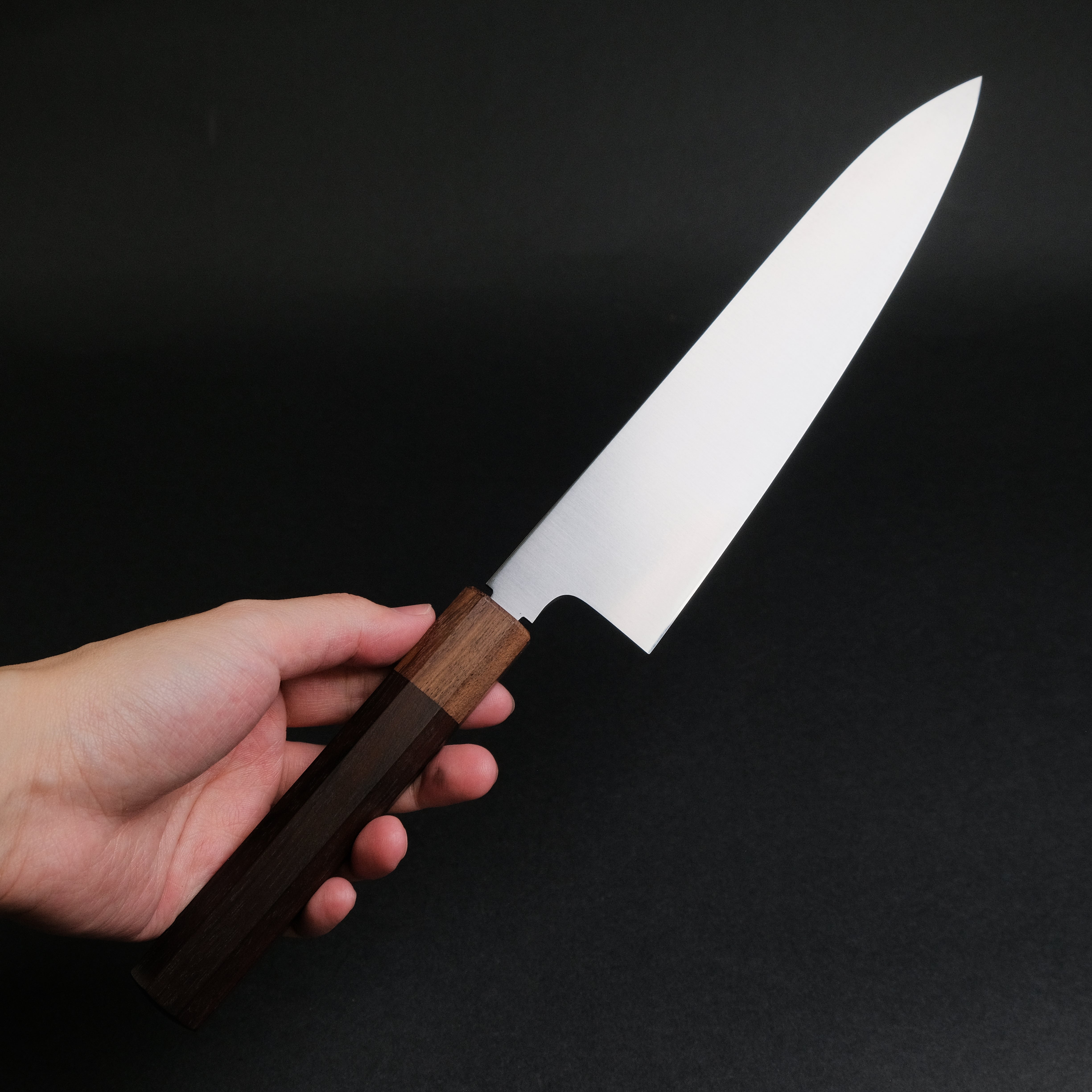 Konosuke HD2 Gyuto 225mm Japanese Chef Knife with Khii Ebony Handle - Perfect for Sushi, Meat Slicing & Professional Kitchen Use