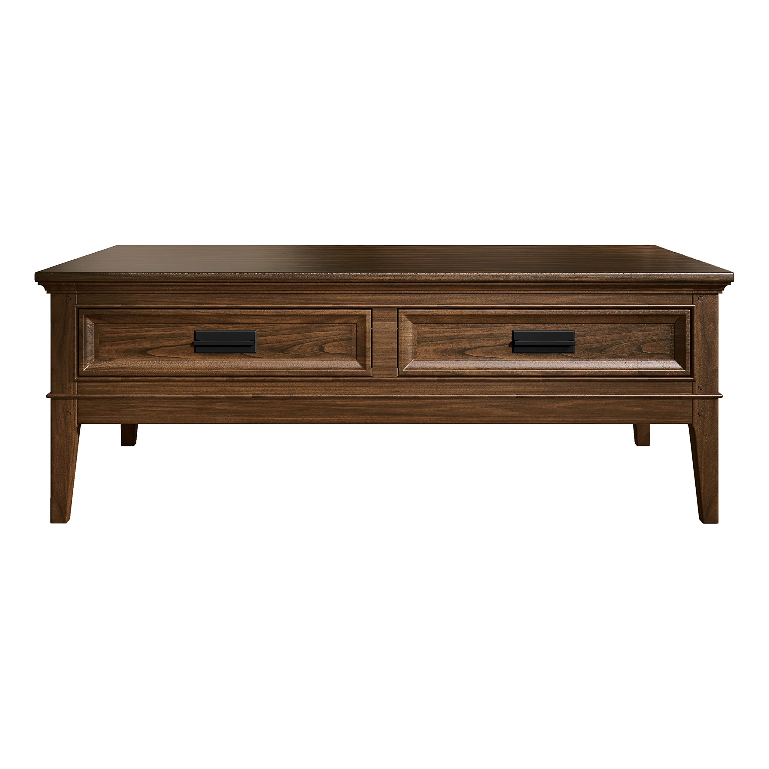 Lexicon Tirana Coffee Table - Brown Cherry Finish - Modern Living Room Furniture for Home & Office Decor