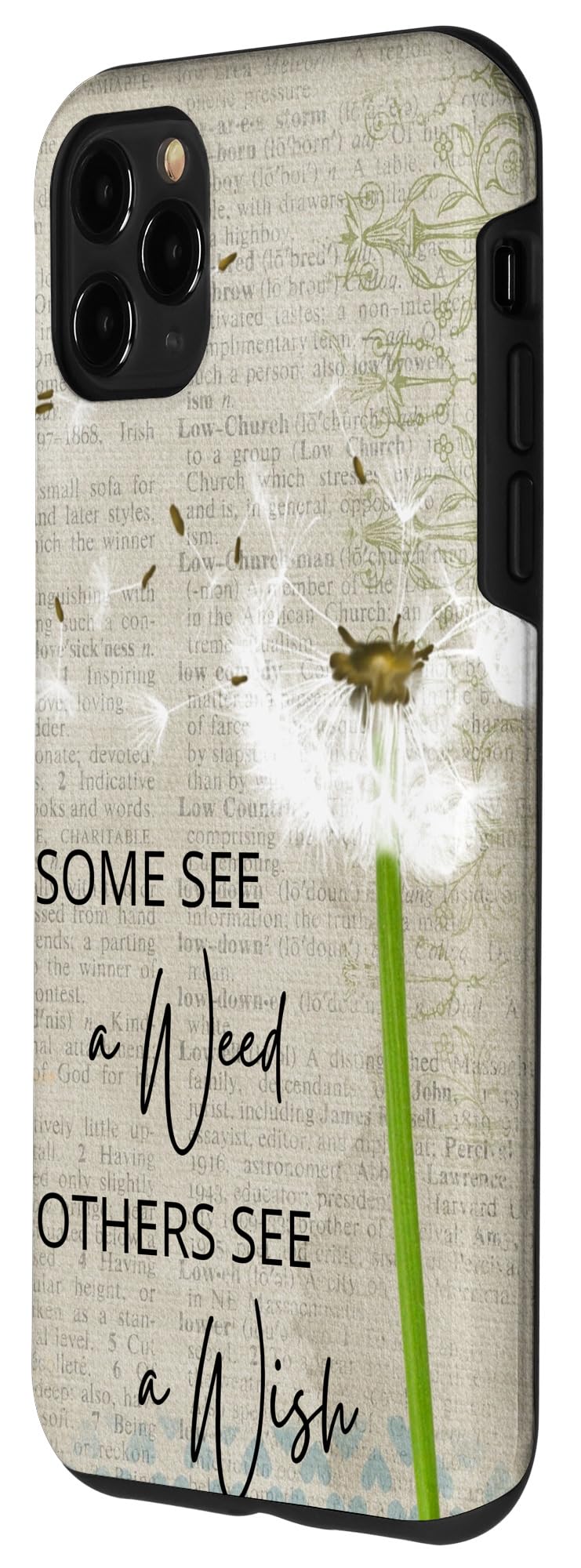 iPhone 11 Pro Max Case with Flying Dandelion Seeds Design - Durable Protective Cover for iPhone 11 Pro Max - Perfect for Nature Lovers & Outdoor Adventures