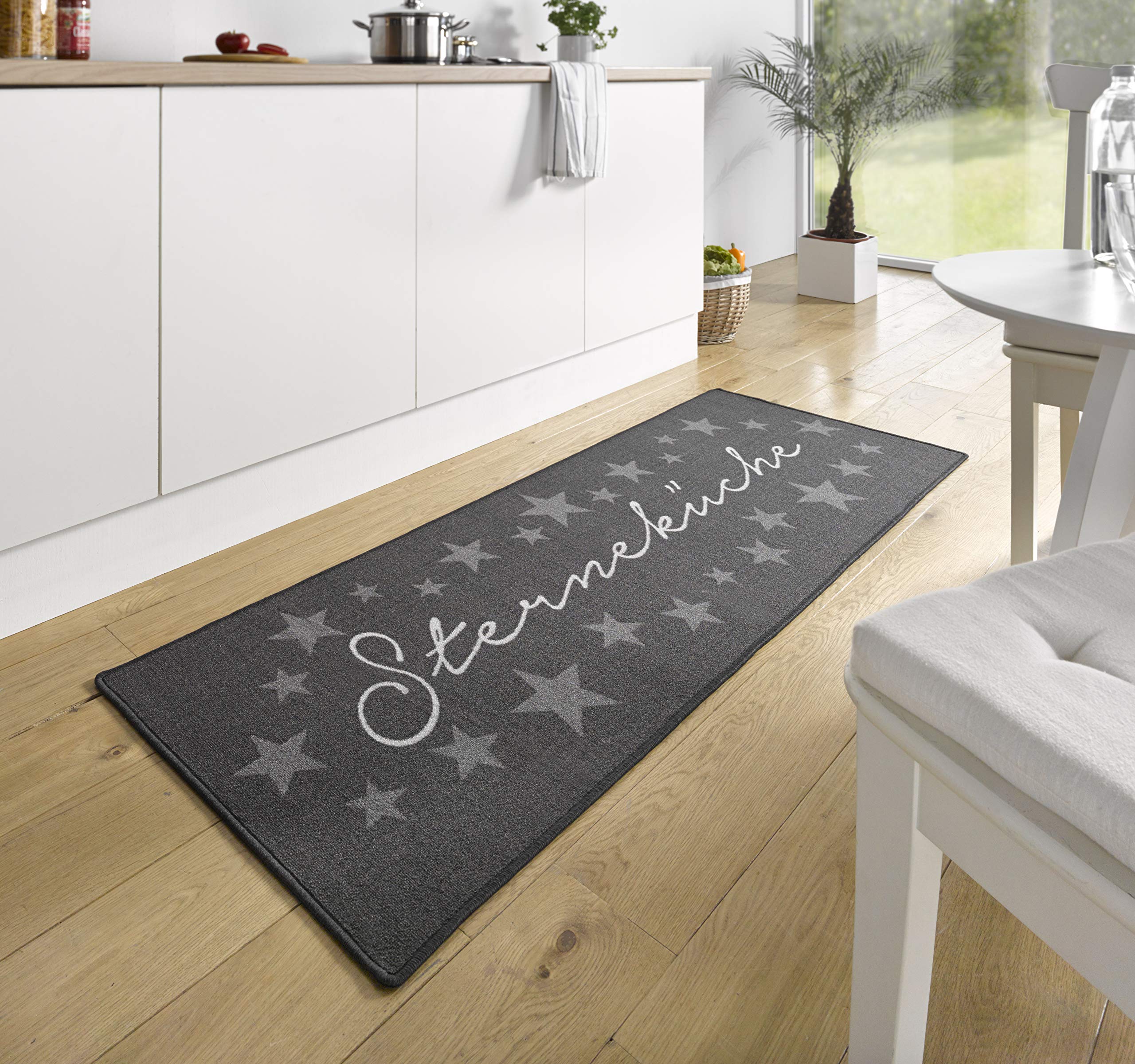 Non-Slip Kitchen Rug - Soft & Absorbent Green Mat for Floors - Perfect for Cooking, Dining & High Traffic Areas