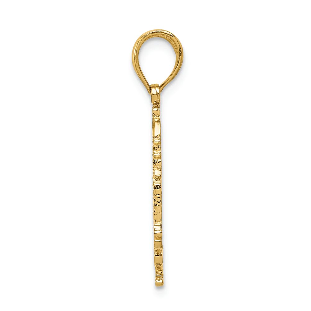 14K Yellow Gold Washington D.C. Capitol Building Charm Pendant - FJC Finejewelers - Perfect for Souvenirs, Travel Gifts & Political Enthusiasts