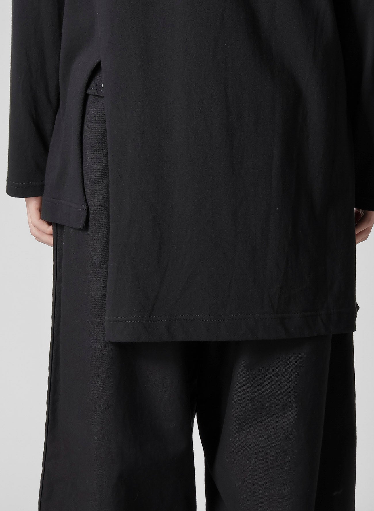 Combed Single Jersey Slit Detail Long Sleeve T-Shirt for Women | Soft & Comfortable Cotton Top | Perfect for Casual Wear, Layering & Everyday Outfits