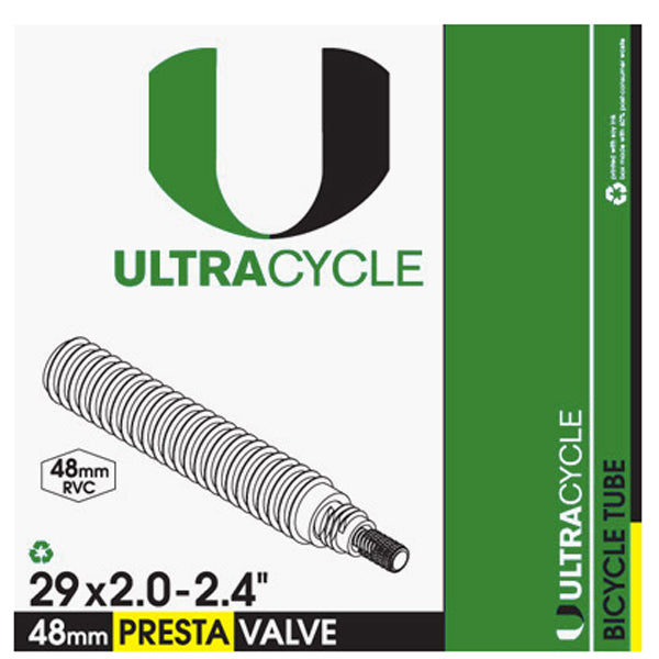 29X2.0/2.4 48mm Presta Valve RVC Bike Inner Tube - Compatible with Road Bikes, Hybrid Bikes & Mountain Bikes - Perfect for Cycling, Commuting & Outdoor Adventures