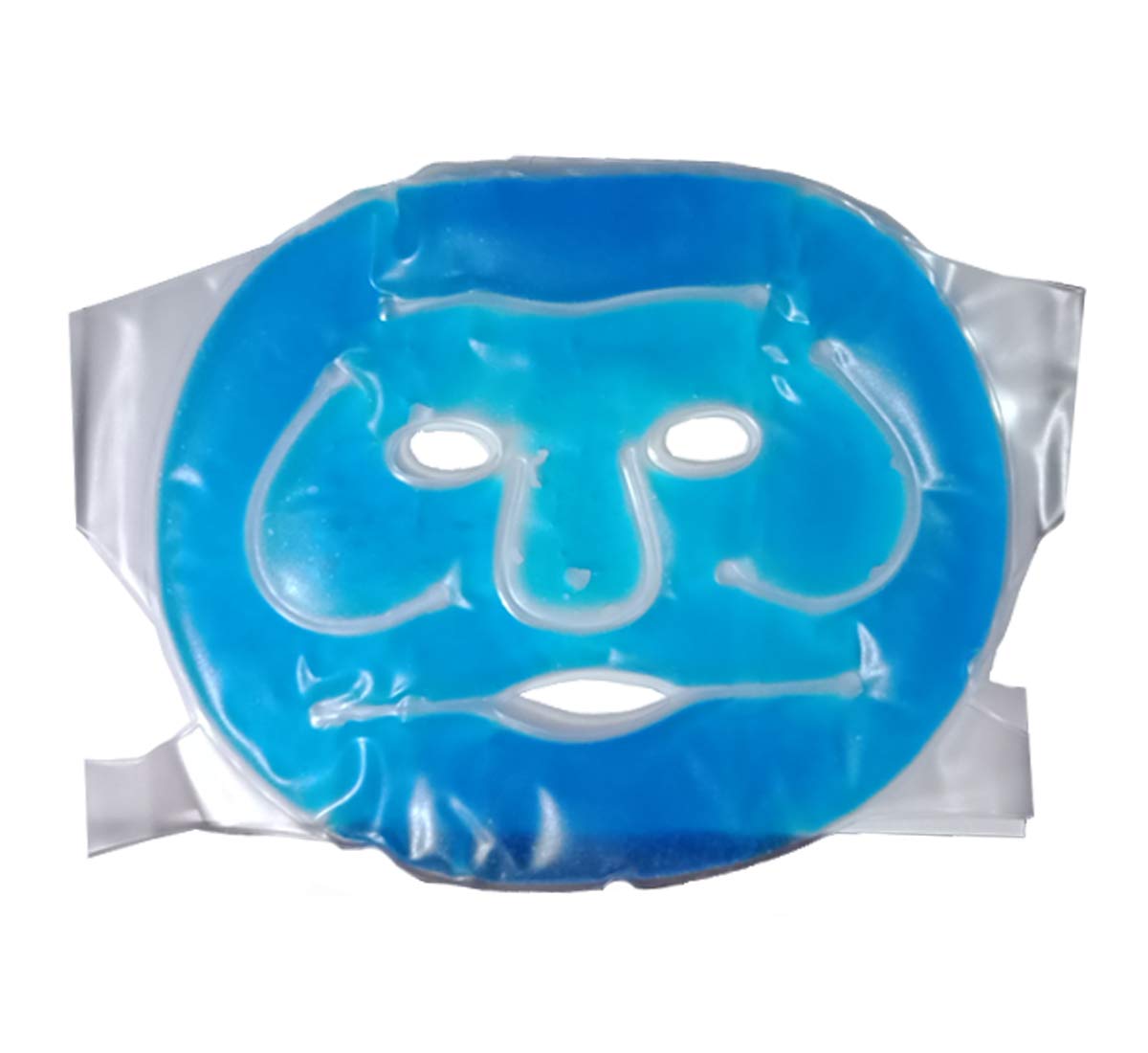 Pooja Enterprises Cooling Gel Face Mask - Anti-Fatigue Strap-On Facial Mask for Skin Refresh & Relaxation | Perfect for Spa, Travel & Post-Workout Recovery
