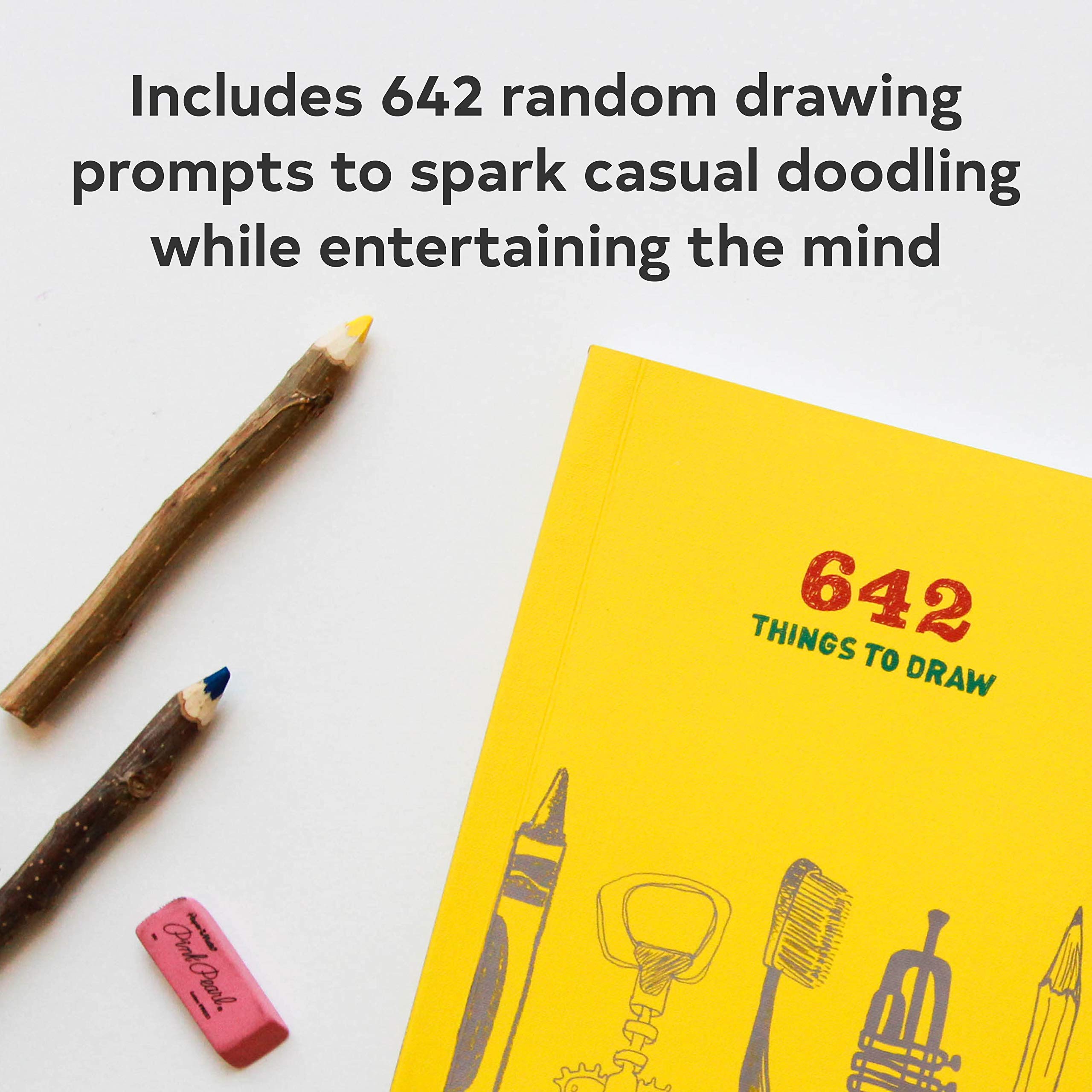 642 Things to Draw: Creative Sketchbook for Artists - Inspirational Drawing Book, Art Journal & Doodle Notebook - Perfect Gift for Sketching, Journaling & Boosting Imagination (Ideal for Beginners, Students & Professional Artists)