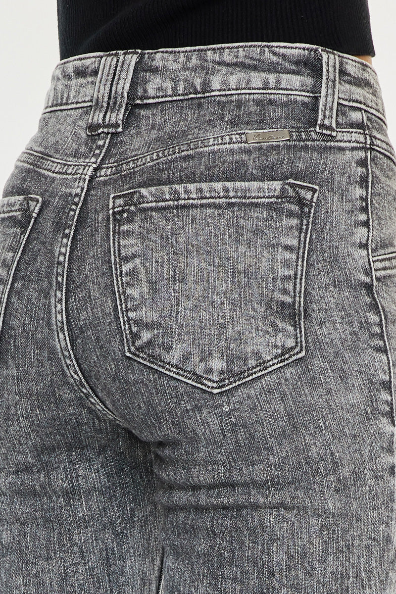 Lucine High Rise Flare Jeans for Women - Stretchy Denim Pants with Bootcut Leg | Perfect for Casual Wear, Date Night & Office Outfits