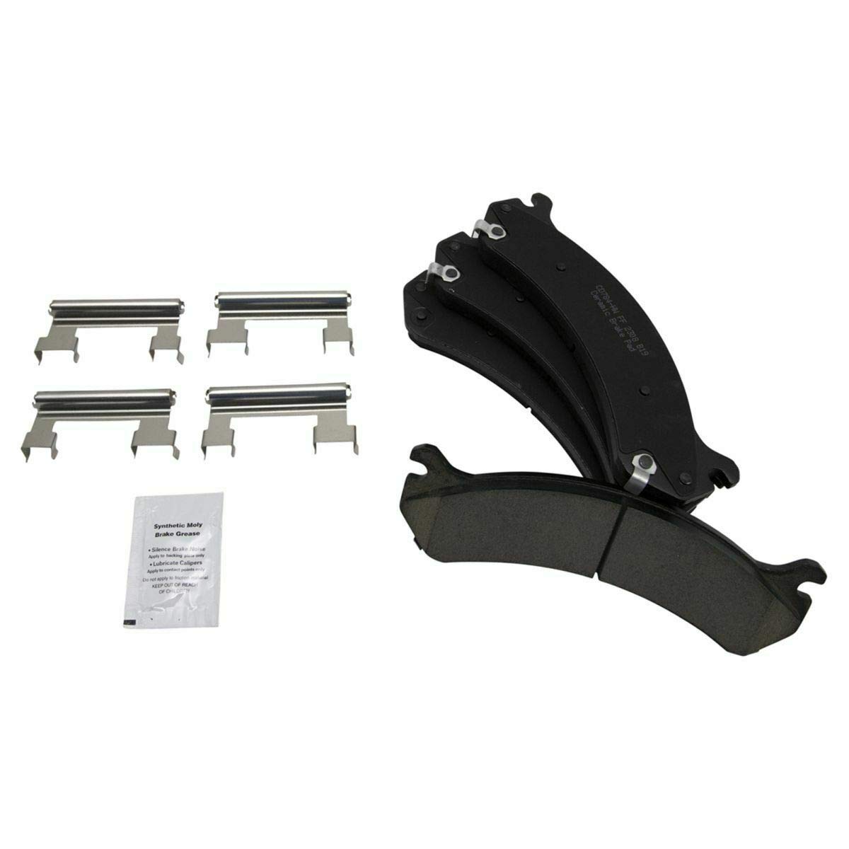Premium Ceramic Disc Brake Pad & Rotor Kit for GMC Hummer Truck - 100% New Auto Parts & Car Accessories - Front Brake System Upgrade for Off-Road & Heavy-Duty Performance