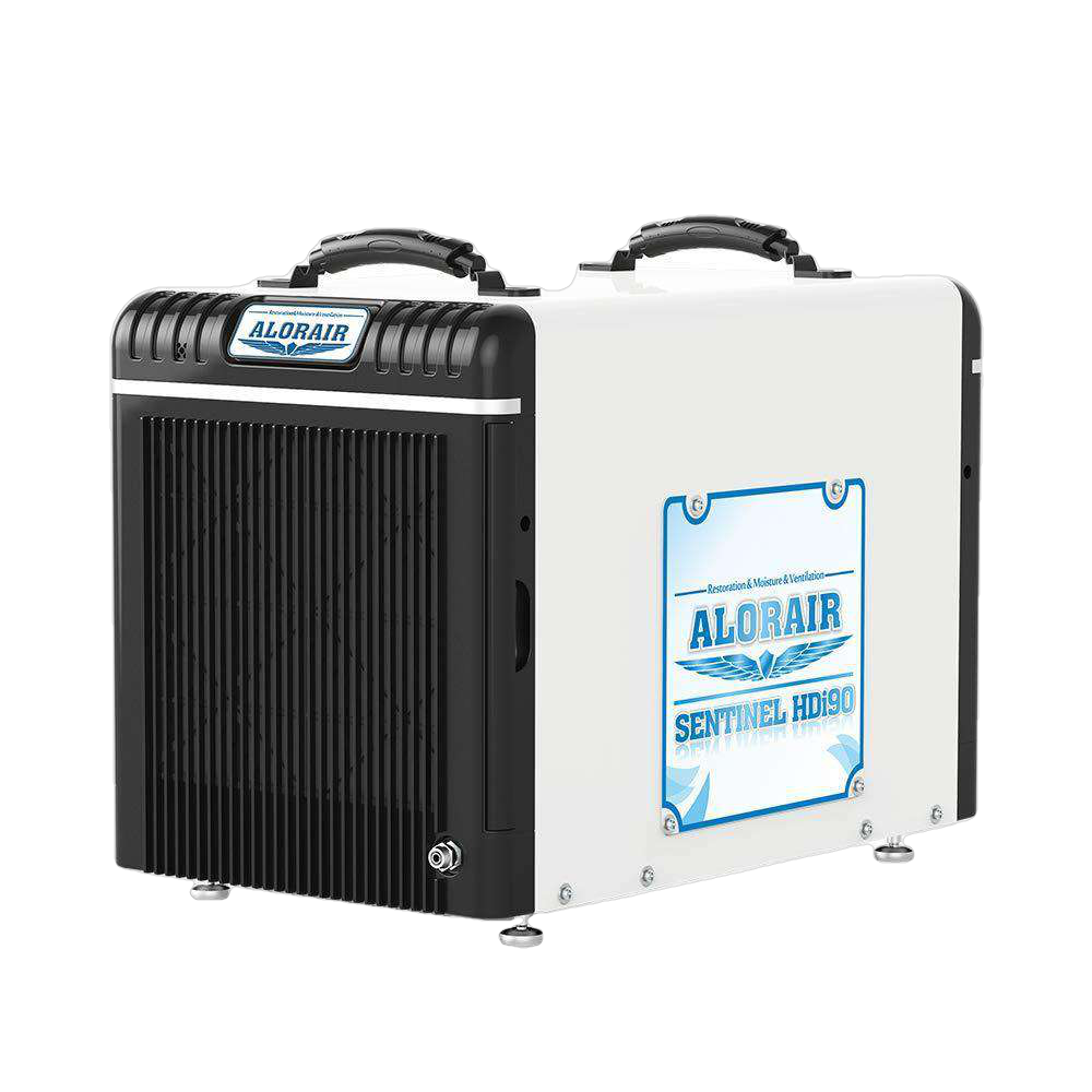 AlorAir HDi90 Sentinel 90-Pint Crawl Space Dehumidifier with Built-in Condensate Pump, HGV Defrost & WiFi Remote Monitoring - Ideal for Basements, Cellars, and Moisture-Prone Areas