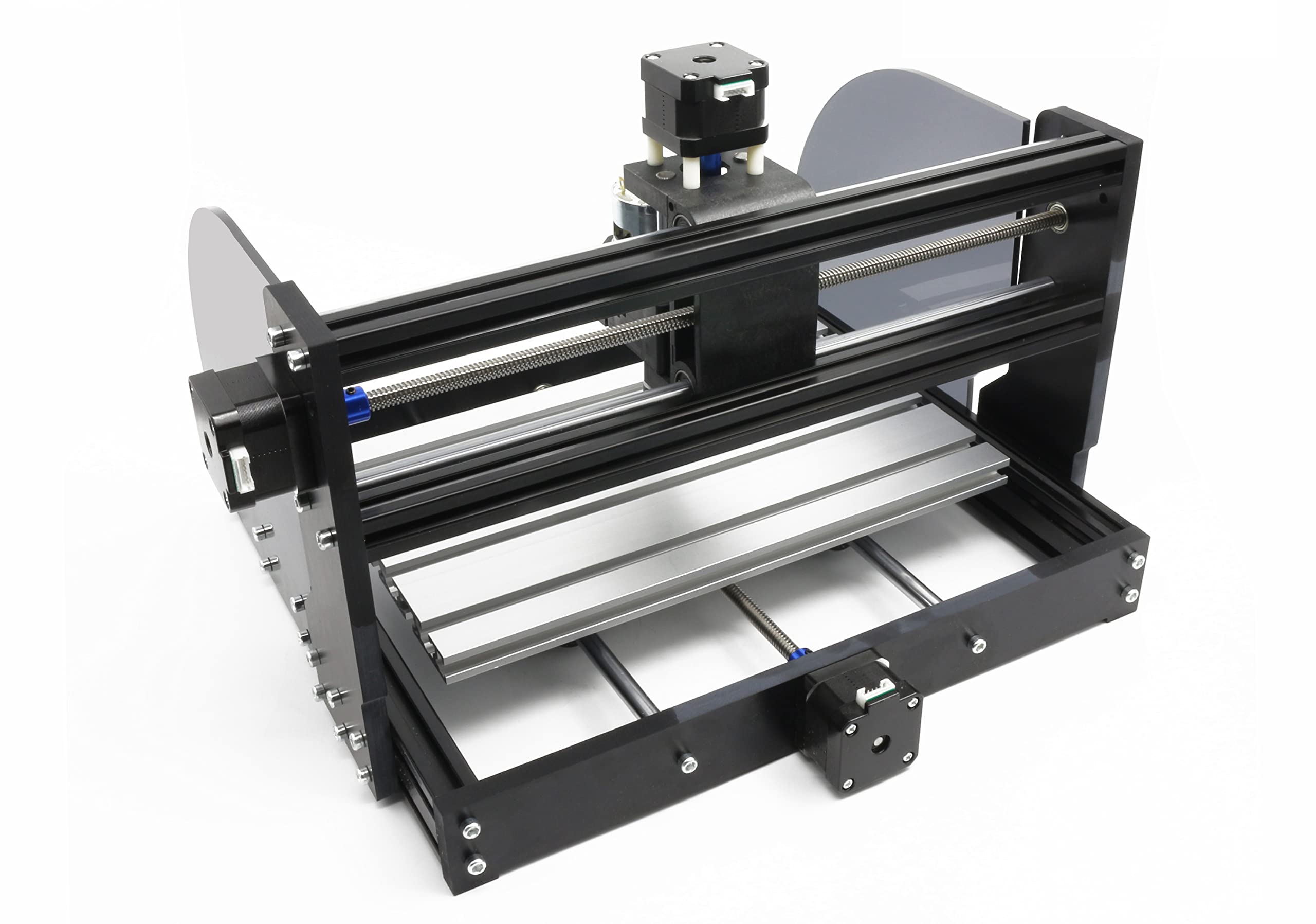RATTMMOTOR CNC-3018-PRO MAX 3 Axis CNC Router Kit - GRBL Control Engraving & Milling Machine (300x180x45mm) for Wood, Plastic, Acrylic, PVC, PCB - Perfect for DIY Projects, Woodworking, Sign Making & PCB Prototyping
