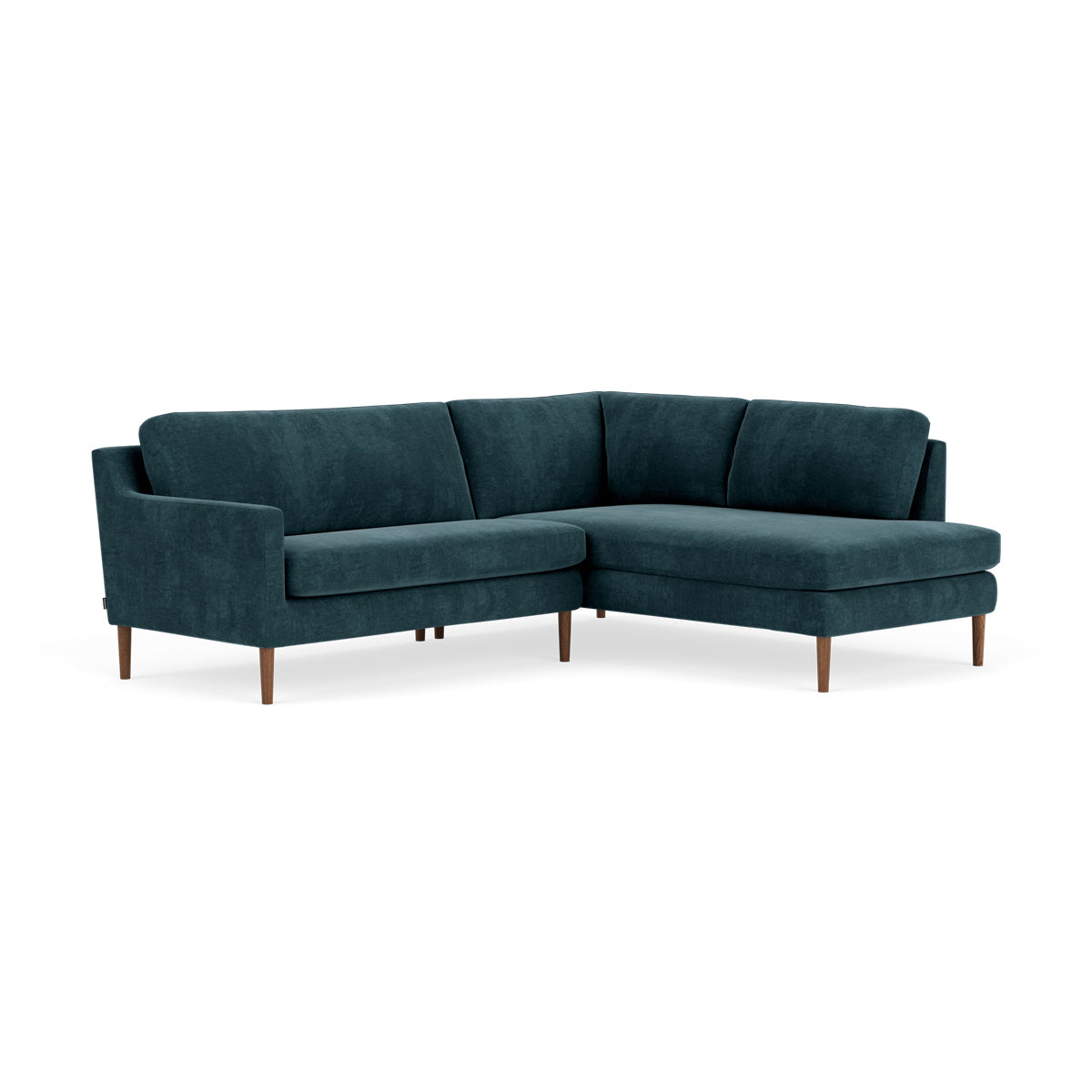 Astha Fabric Right Corner Sofa - Modern L-Shaped Sectional Couch for Living Room, Home Theater & Small Spaces | Comfortable & Stylish Lounge Furniture