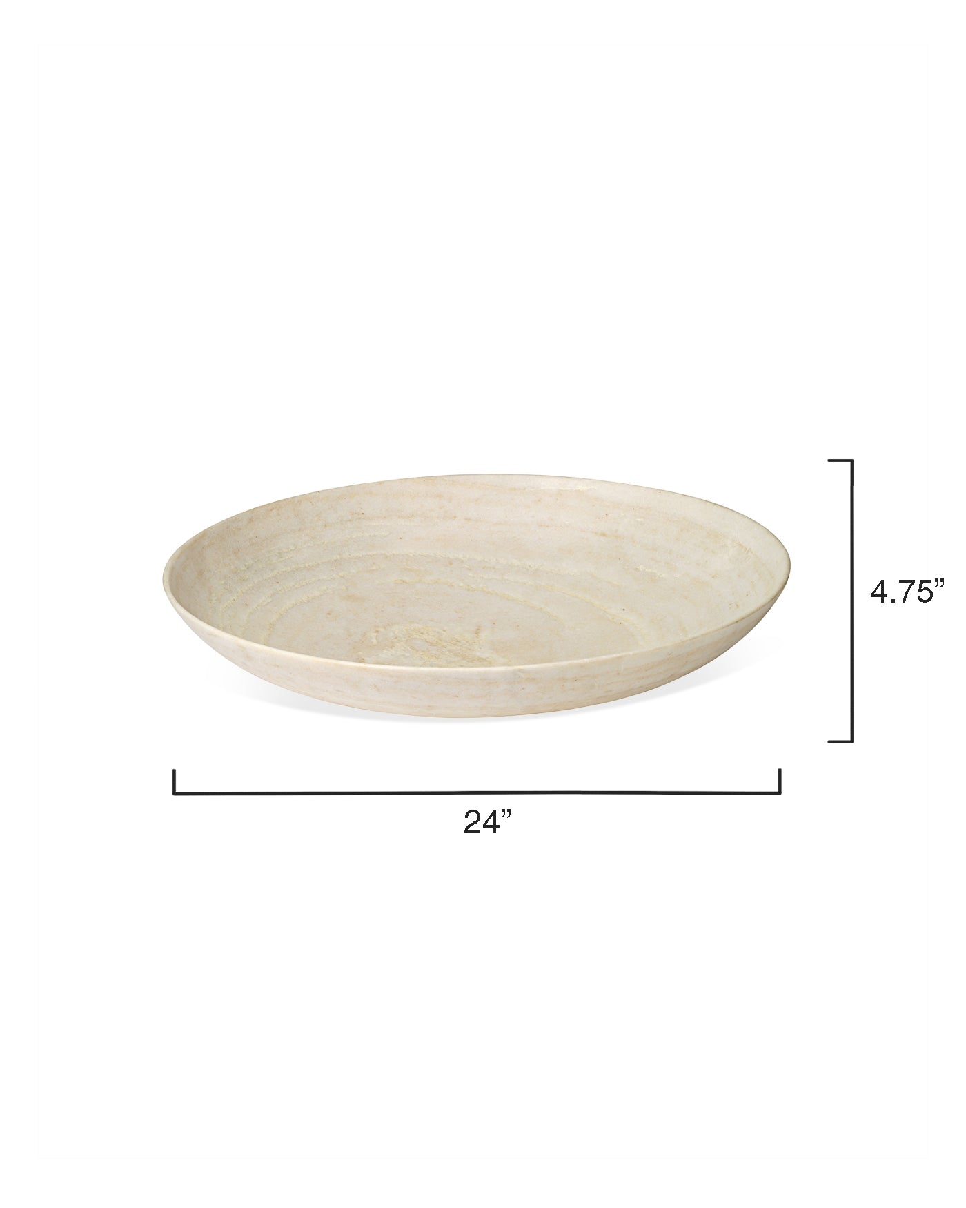 Premium Extra Large Marble Bowl - Elegant Serving Bowl for Fruit, Salad & Decor | Perfect for Kitchen, Dining Table & Home Centerpiece