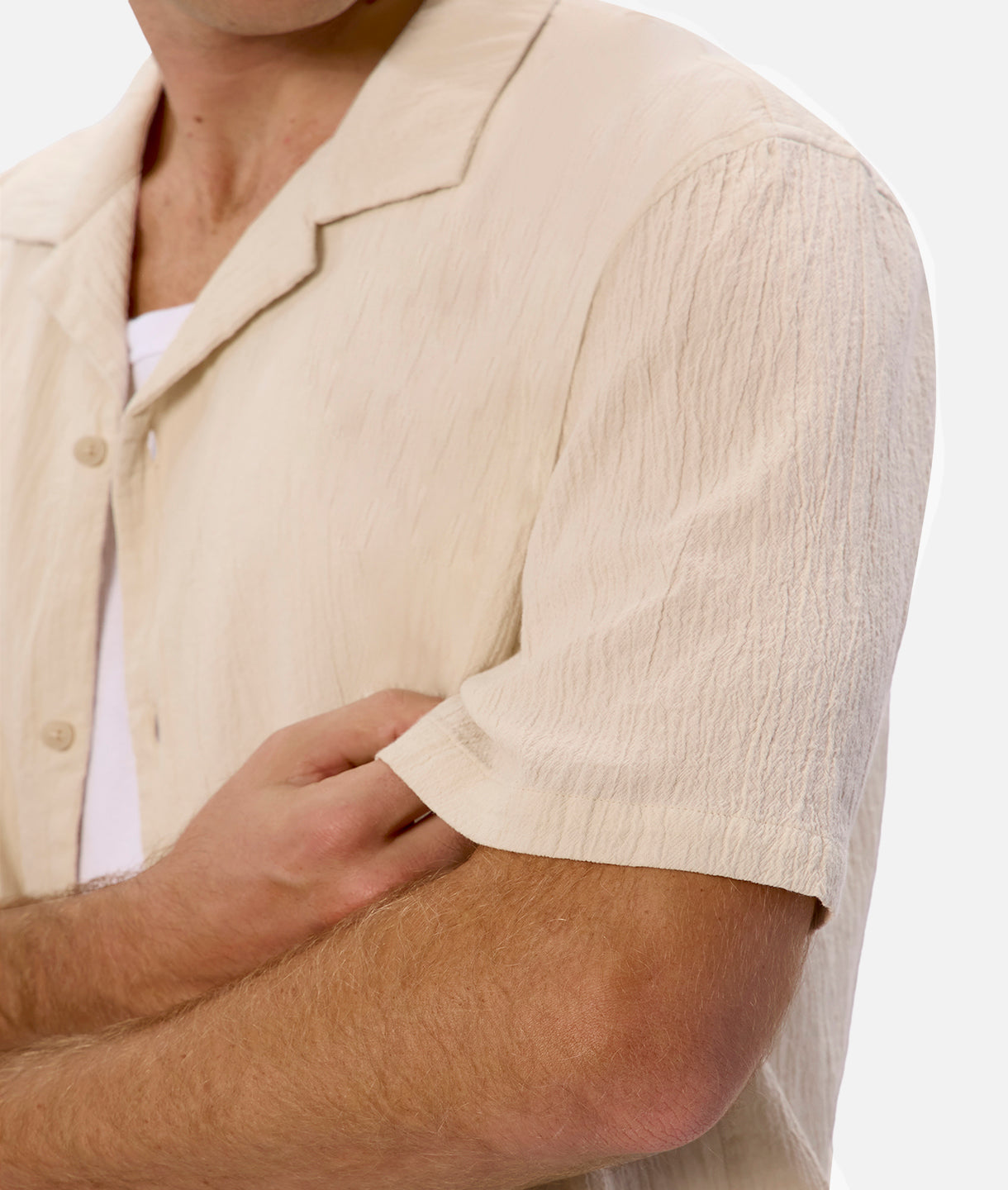 Magna Short Sleeve Shirt for Men - Premium Canvas Fabric - Casual & Comfortable Wear for Outdoor Activities, Travel, and Everyday Style