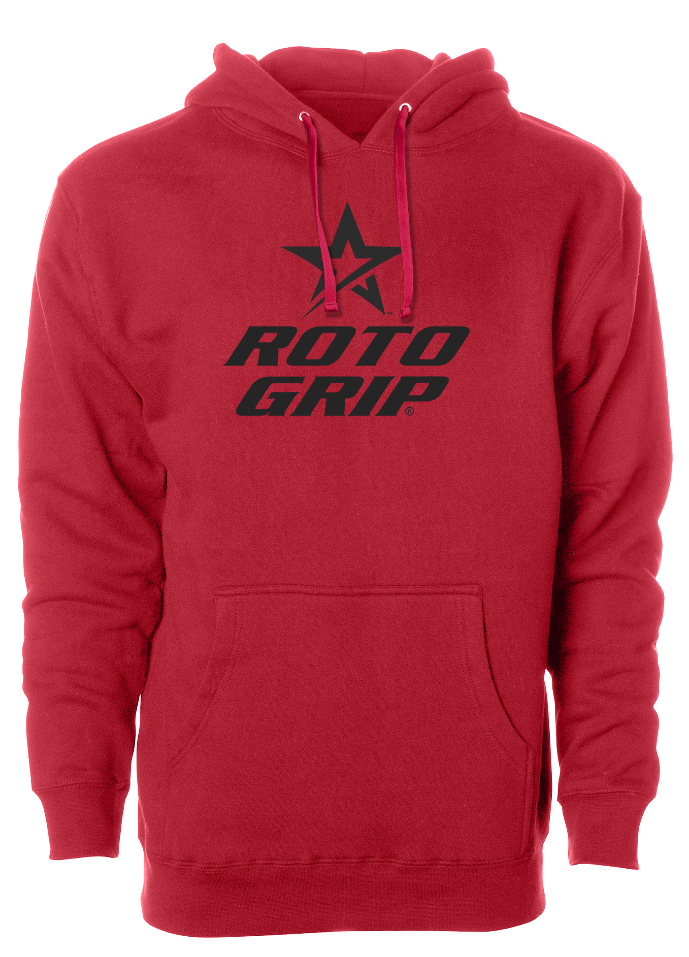 Roto Grip Classic Black Hoodie for Men & Women - Soft & Comfortable Pullover Sweatshirt - Perfect for Gym, Running, Casual Wear & Outdoor Activities