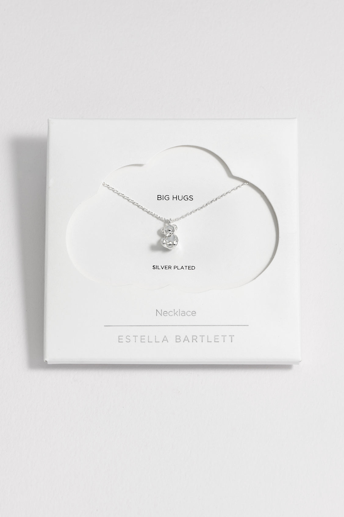 Cute Teddy Bear Pendant Necklace for Women - Sterling Silver or Gold Plated - Perfect Gift for Valentine's Day, Birthday & Anniversary