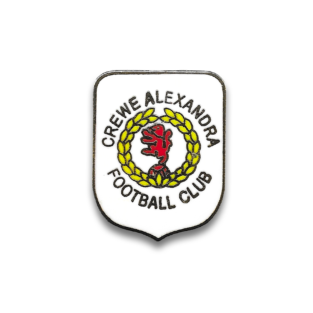Crewe Alexandra FC Pin Badge - Official Football Club Enamel Badge - Collectible Soccer Memorabilia - Perfect for Fans, Gifts & Match Day Accessories