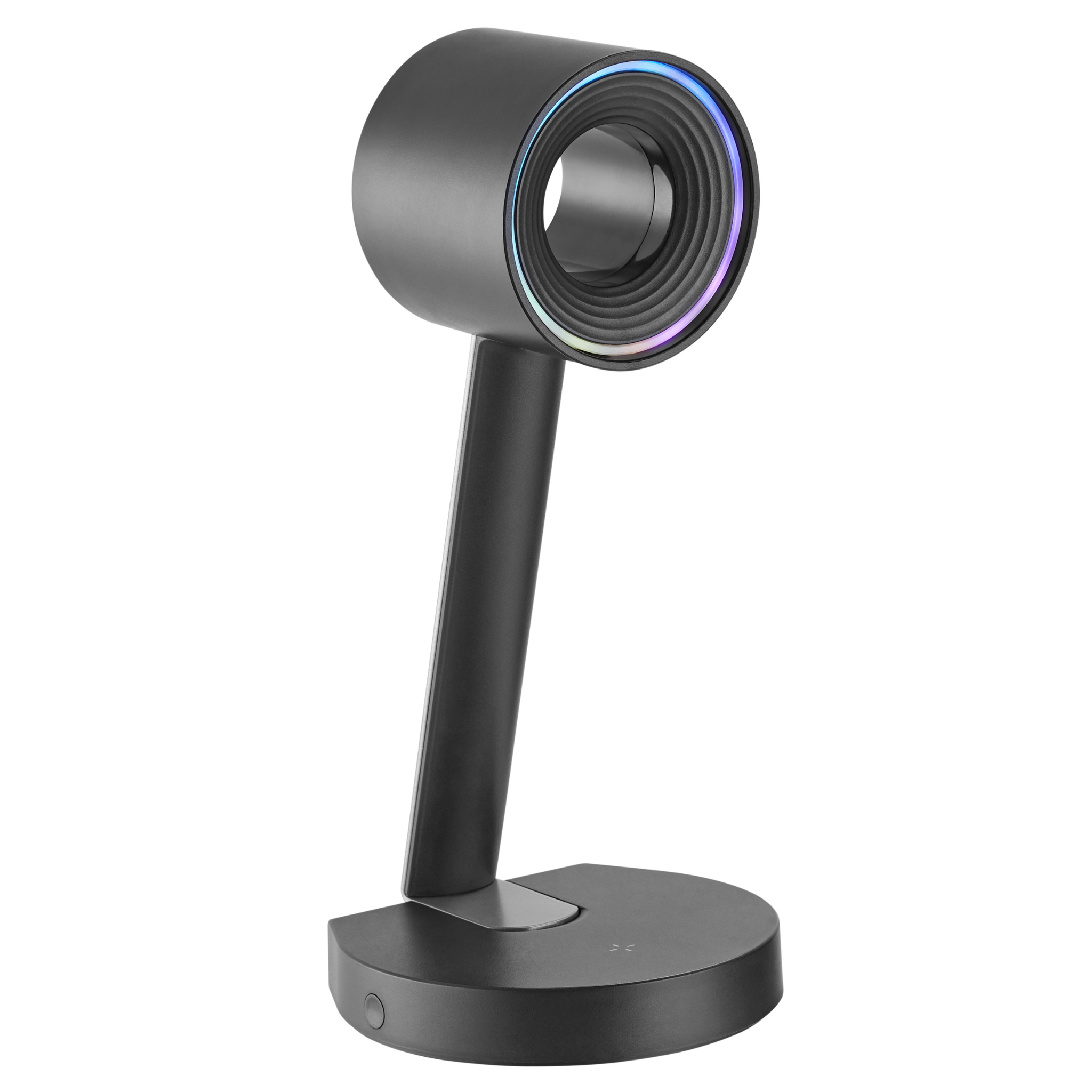 Orbit RGB Gaming Headphone Stand with Wireless Charging - LED Light Base for Headphones & Wireless Earbuds - Perfect for Gaming Setup, Office Desk, and Home Decor