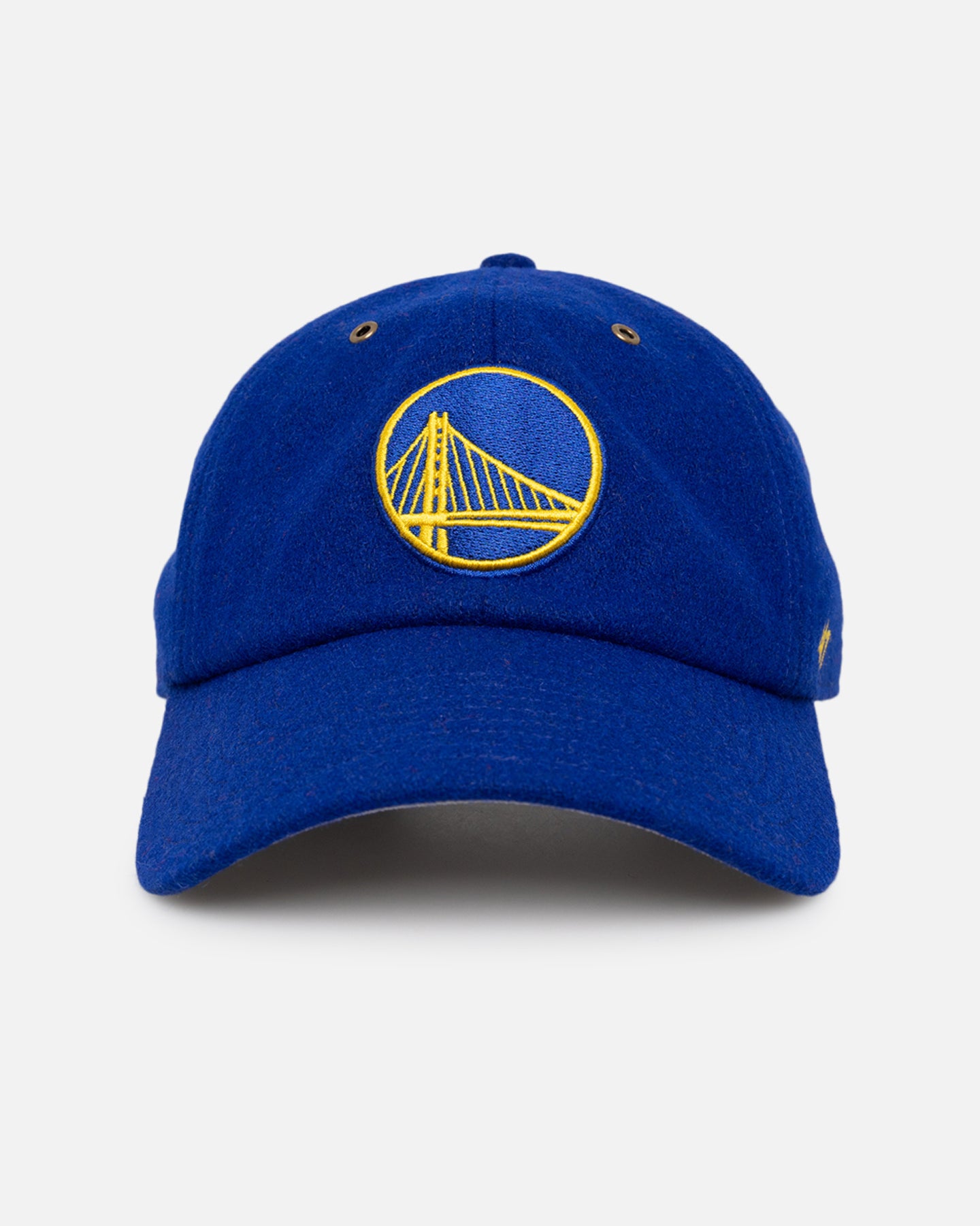 47 Brand Golden State Warriors Wooly Clean Up Strapback Royal - Official NBA Snapback Hat for Men & Women - Perfect for Basketball Games, Streetwear Fashion & Sports Fans