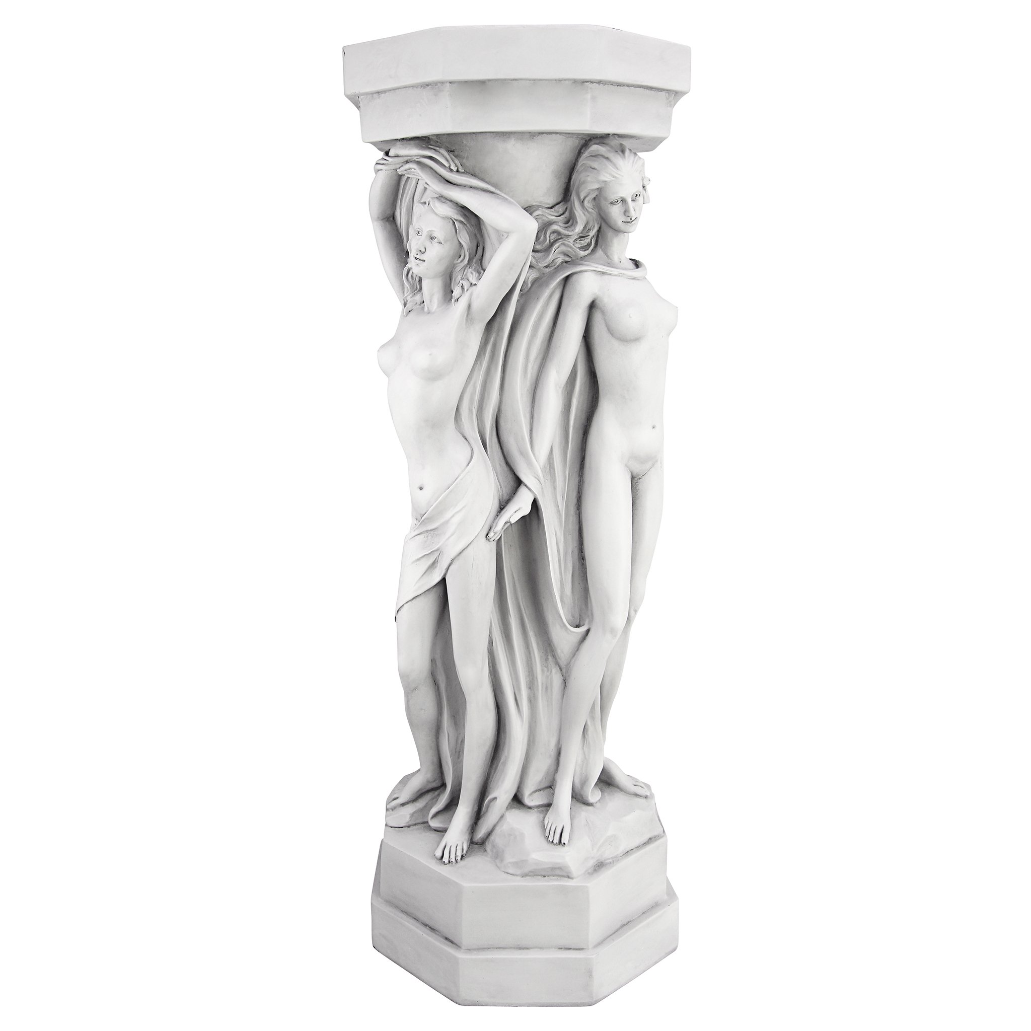 Design Toscano Column of Maenads Women Indoor Outdoor Sculptural Pedestal - 28