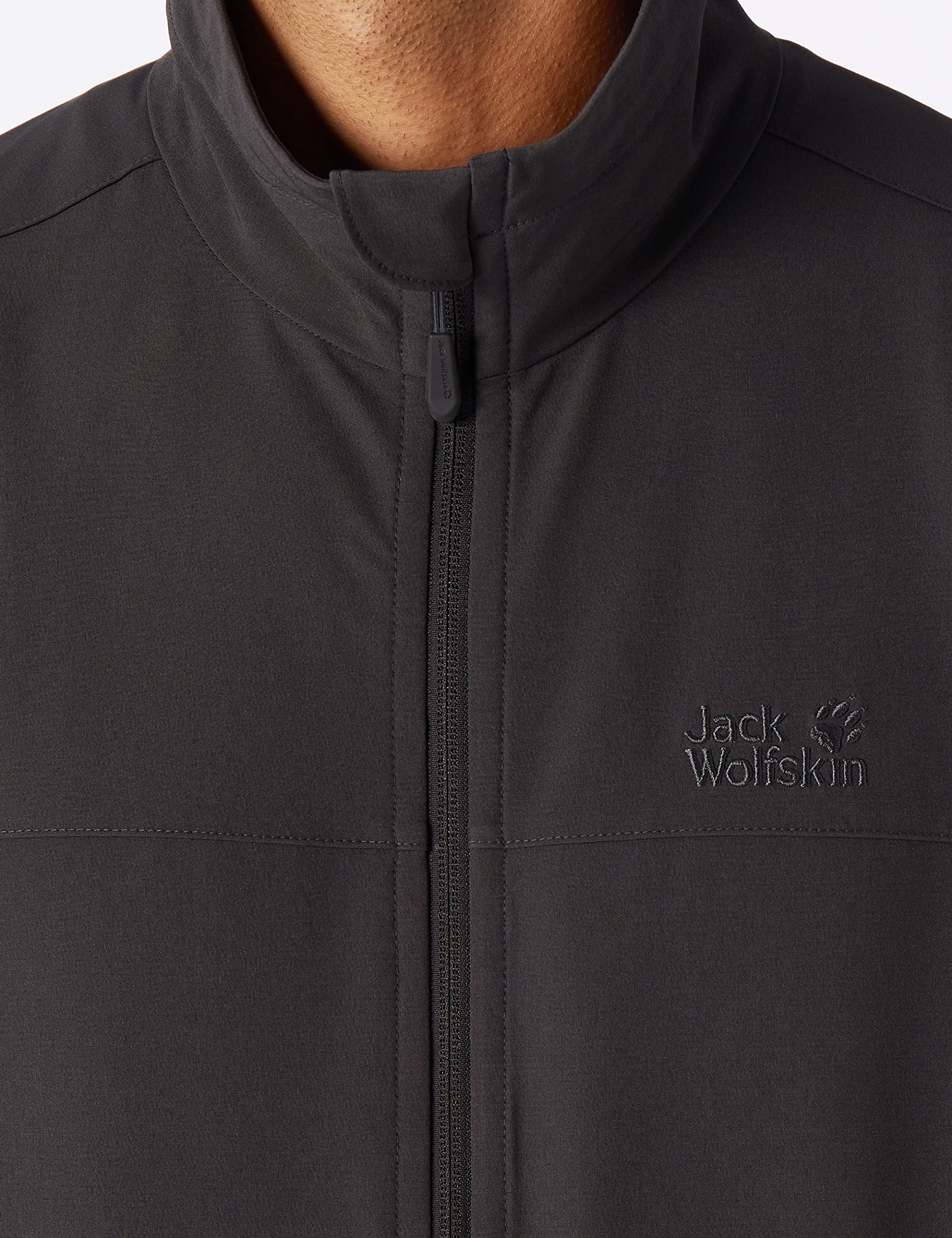 Jack Wolfskin Crestview Jacket for Men - Waterproof Hiking & Outdoor Adventure Jacket - Lightweight Windbreaker for Camping, Travel & Winter Sports