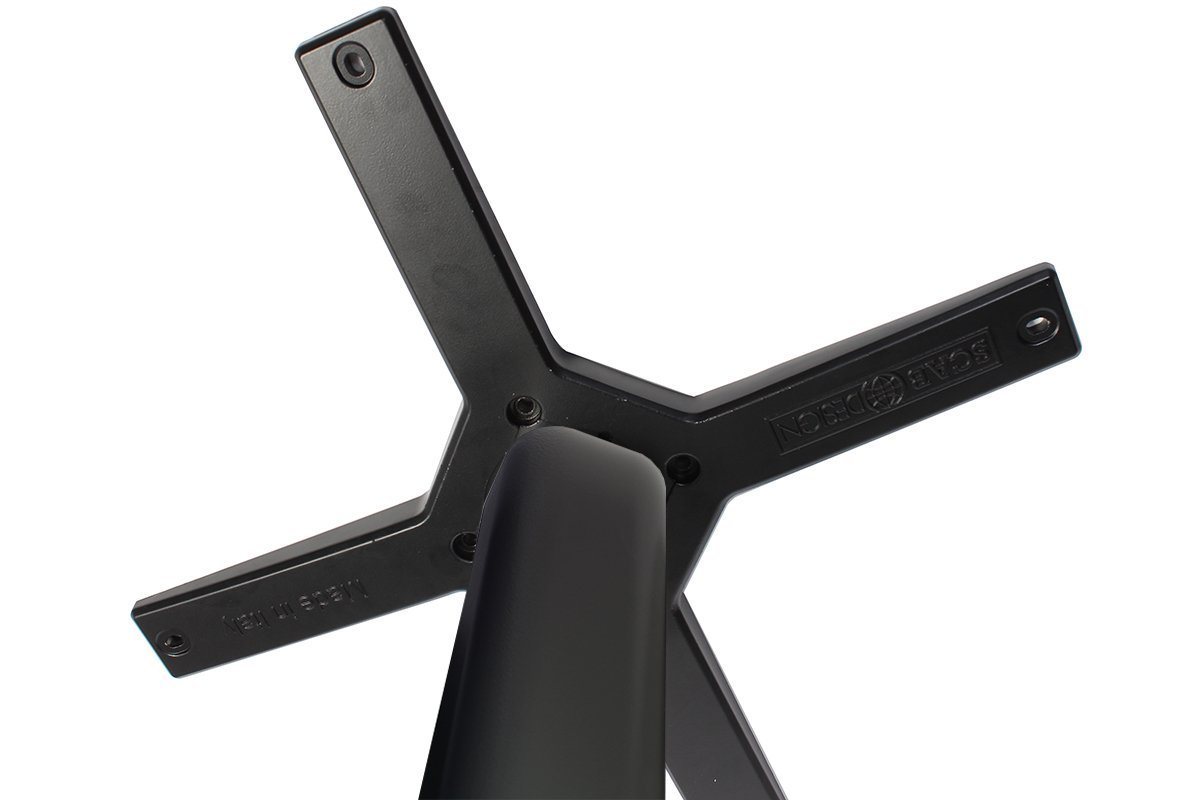 EZ Hospitality Nemo Tall Bar Table Base - Heavy Duty Metal Bar Stool Base for Home, Restaurant & Outdoor Use - Perfect for Kitchen Islands, Patios & Commercial Bars