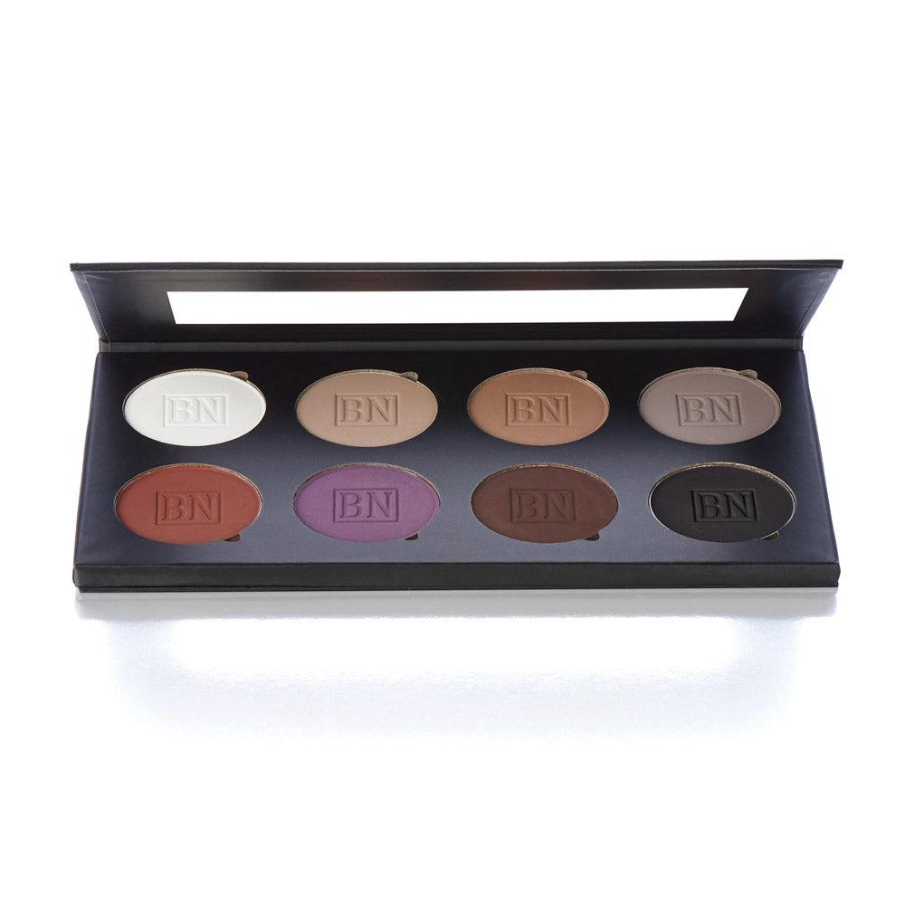 Ben Nye Professional Theatrical Makeup Eye Shadow Palette - 12 Highly Pigmented Colors for Stage, Cosplay & Halloween Makeup Looks