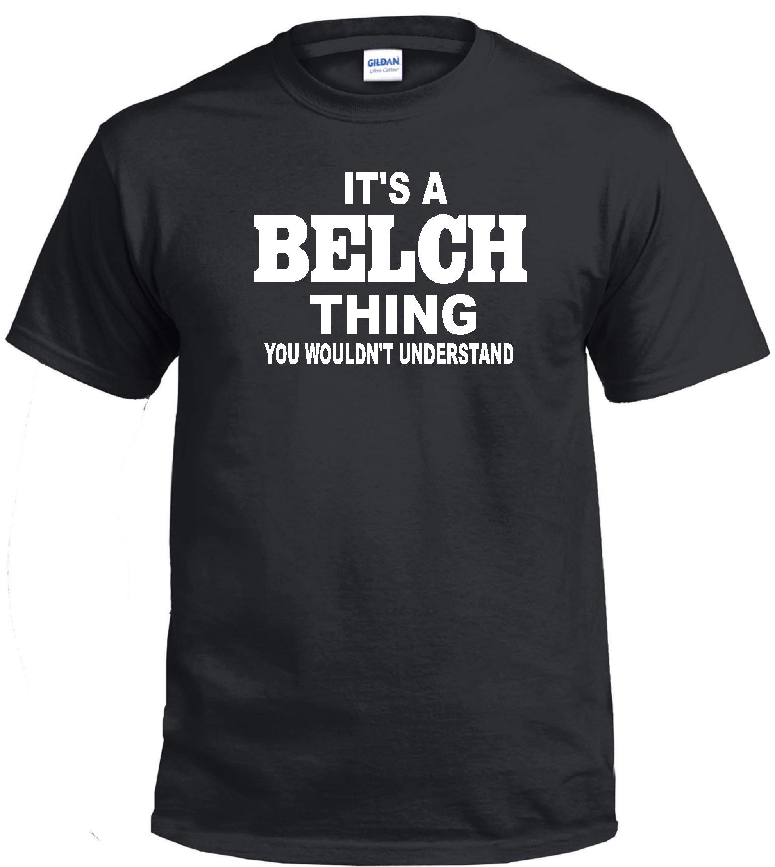 STUFF WITH ATTITUDE Belch Thing Black T-Shirt | Funny Graphic Tee for Men & Women | Perfect for Parties, Gag Gifts & Casual Wear