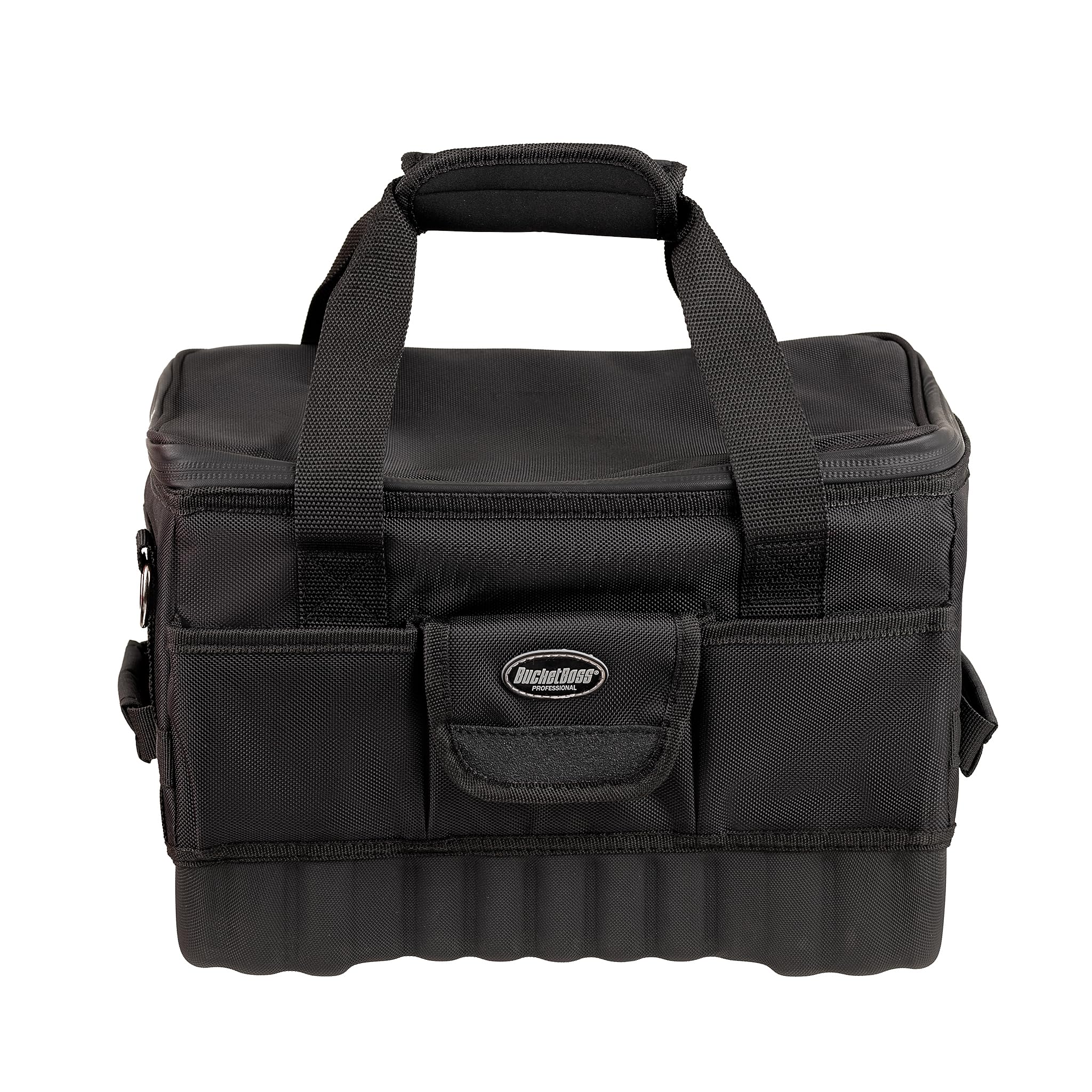 Bucket Boss Pro Racer 14 Tool Bag - Professional Series (66014) | Durable Construction for Mechanics & DIY Enthusiasts | Perfect for Auto Repair, Construction & Home Improvement Projects