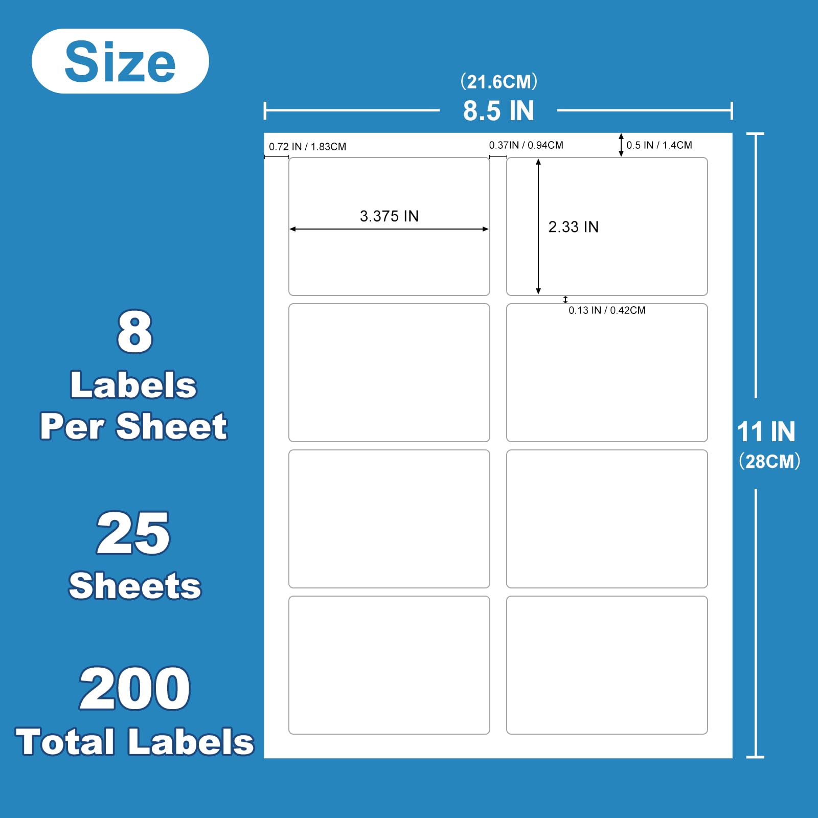 HB-R108 Name Tag Stickers 2.33