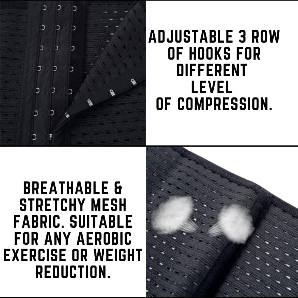 Waist Trainer for Women - Tummy Control Shapewear & Body Shaper Waist Cincher | Breathable Slimming Corset for Weight Loss & Postpartum Recovery | Perfect for Workouts, Daily Wear & Special Occasions