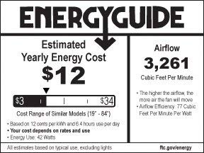 Minka-Aire F614-PW 54 Inch Energy Star Certified Ceiling Fan with Light in Timeless Pewter Finish - Perfect for Living Room, Bedroom, and Outdoor Spaces