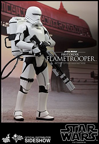 Hot Toys HT902575 1:6 Scale First Order Flame Trooper Collectible Action Figure - Perfect for Star Wars Display, Cosplay, and Model Collectors