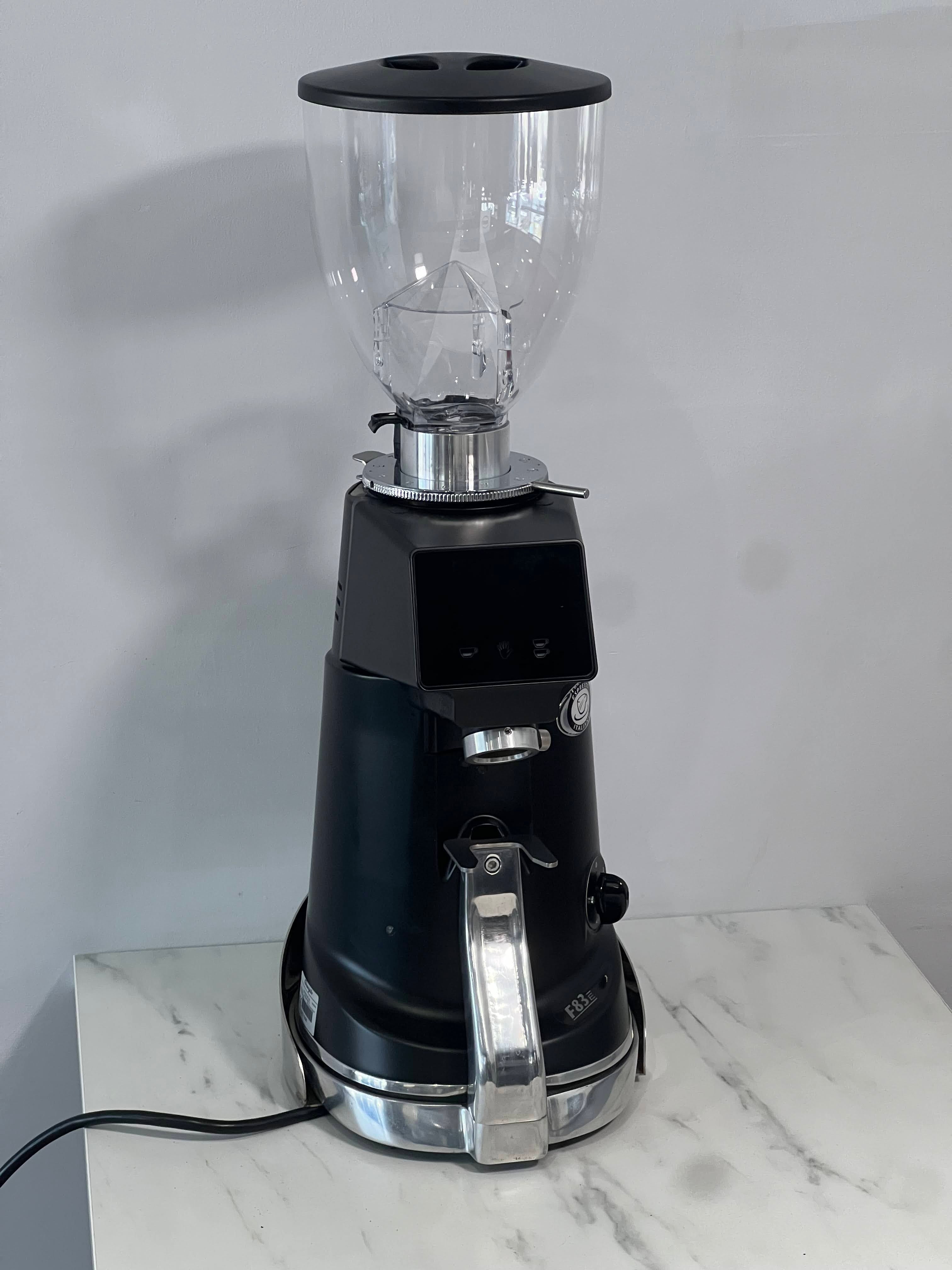 Fiorenzato F83 GXi V2 Commercial Espresso Grinder - Lightly Used for Coffee Shops, Restaurants & Home Baristas
