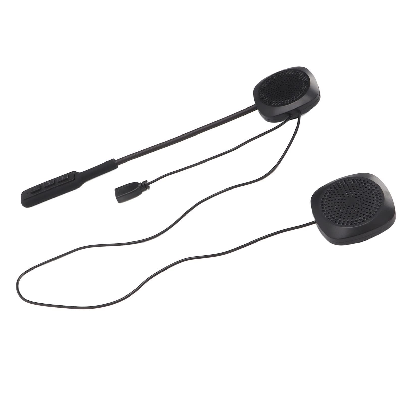 Tonsa Wireless Helmet Headphones - Rechargeable Bluetooth Motorcycle Helmet Headset with Stereo Sound & Hands-Free Calling | Long Battery Life for Motorcycle Riders & Bikers | Perfect for Commuting, Road Trips & Group Riding