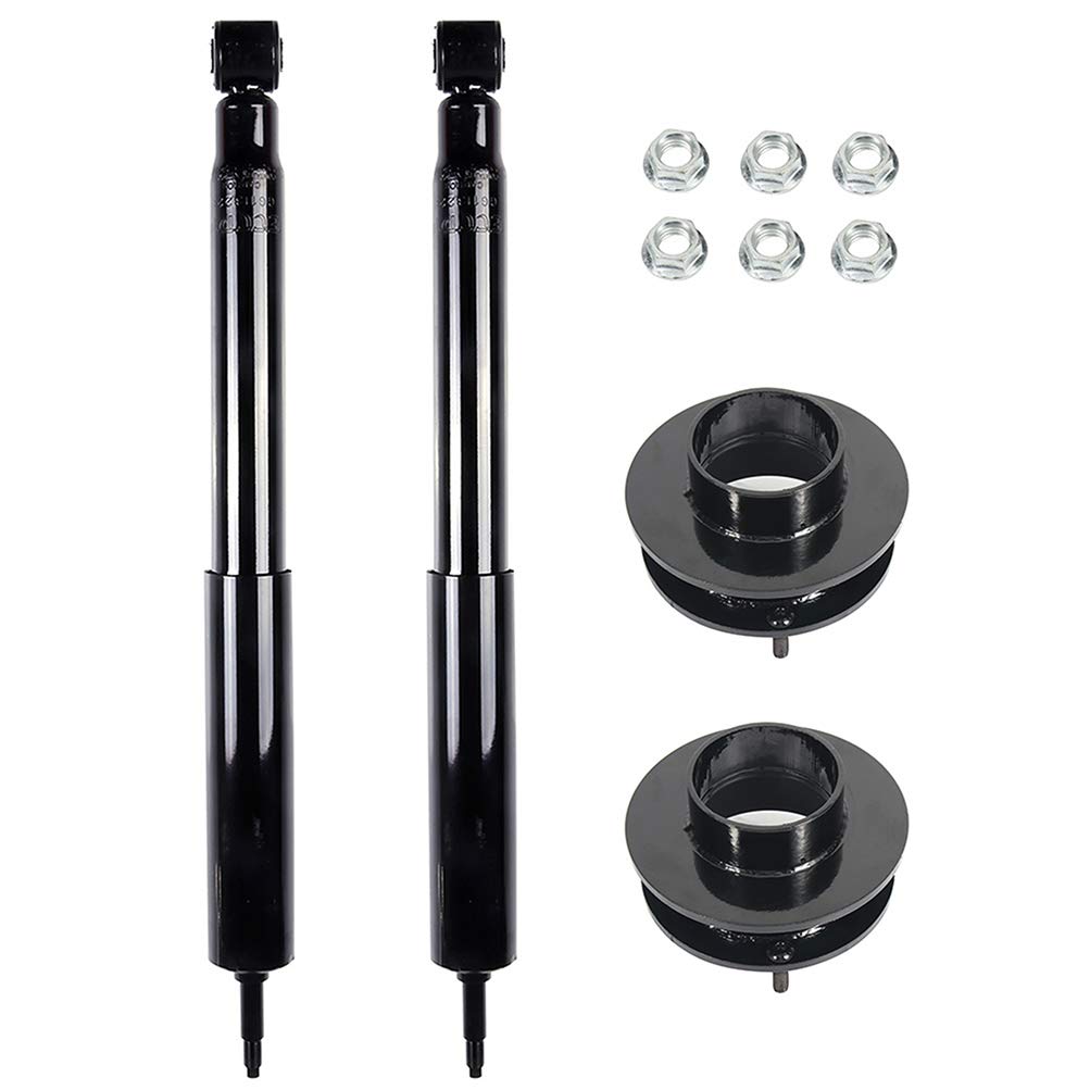 SCITOO 2 Inch Front Strut Shock Absorber Leveling Lift Kit for Dodge Ram 1500 1994-2001 & Ram 2500 1994-2002 | Heavy Duty Suspension Upgrade for Off-Roading, Towing & Improved Ride Quality