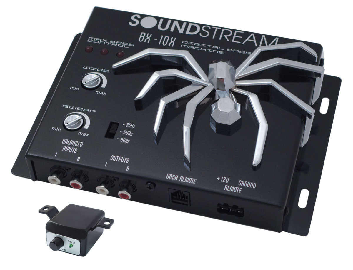 Soundstream BX10X Digital Bass Reconstruction Processor - High-Performance Car Audio Enhancer for Deep Bass & Clear Sound | Perfect for Car Audio Systems & Subwoofers