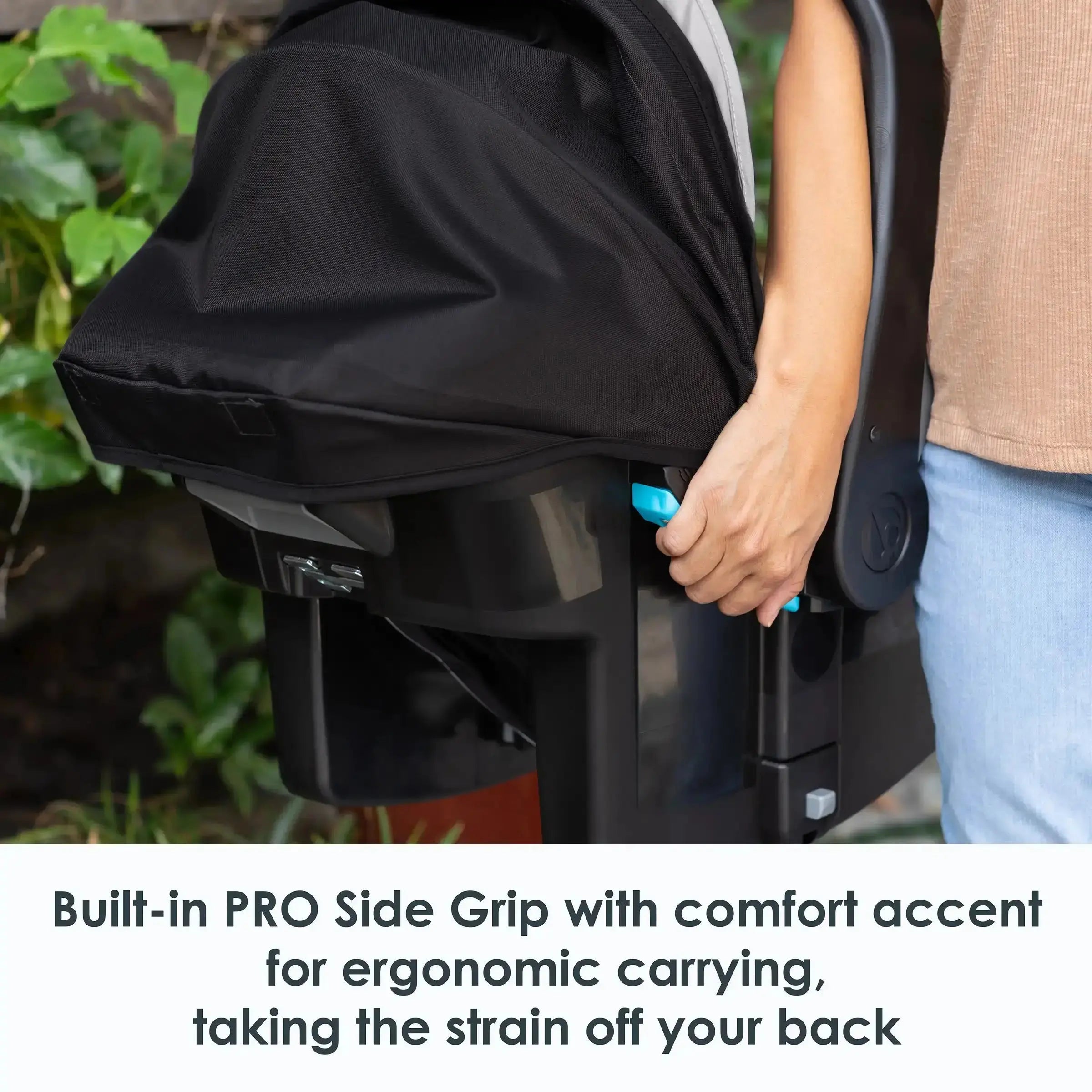 EZ Lift™ PRO Infant Car Seat - Lightweight & Safe for Newborns to 35 lbs, Desert Midnight Color (Walmart Exclusive) | Perfect for Travel, Daily Commute & Family Outings