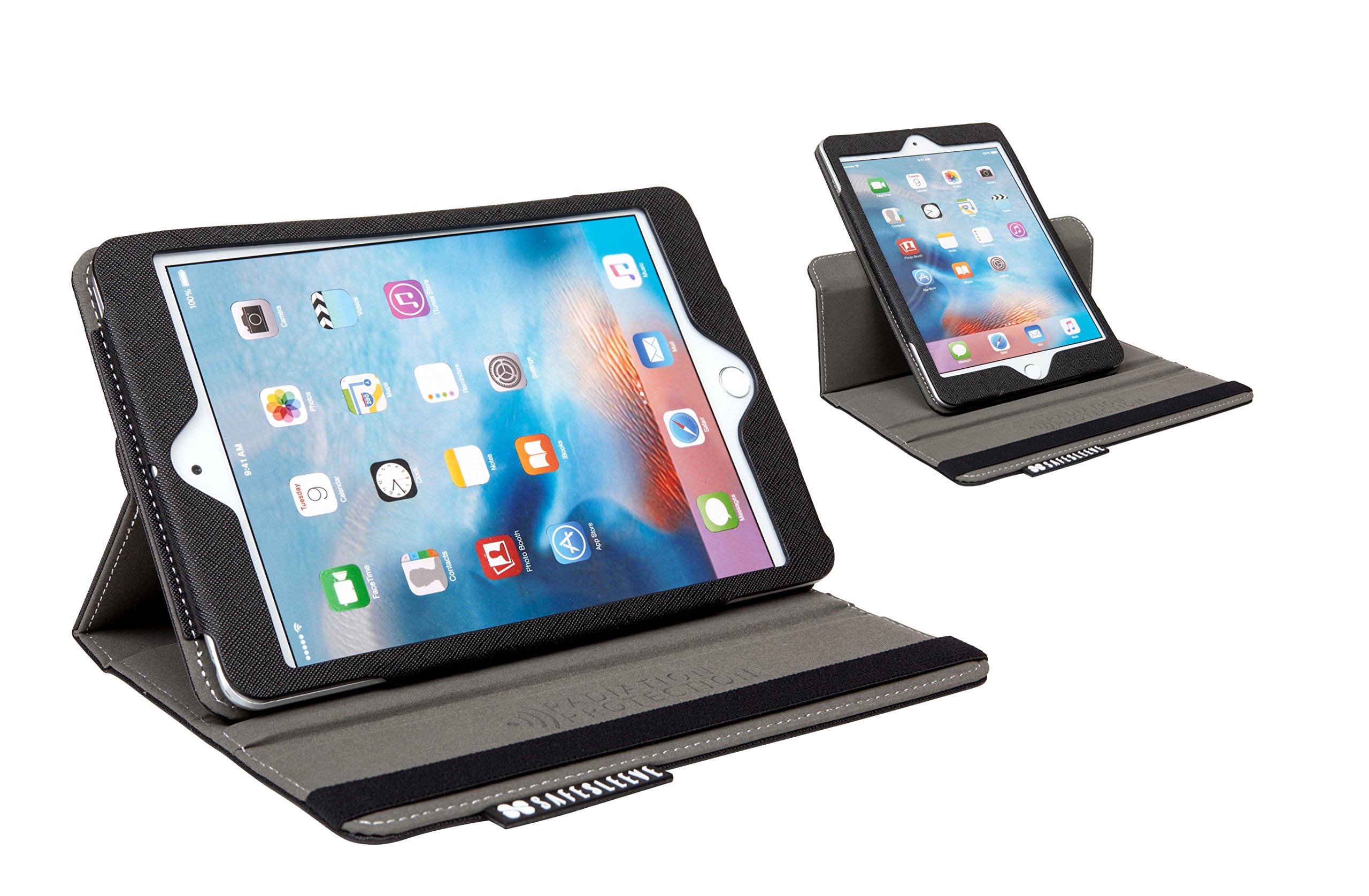 EMF Protection Anti Radiation Tablet Case for iPad 5th Gen/Air/Air 2/Pro 9.7 - Shockproof iPad Cover with EMF Shielding Technology - Perfect for Home, Office & Travel (Black)