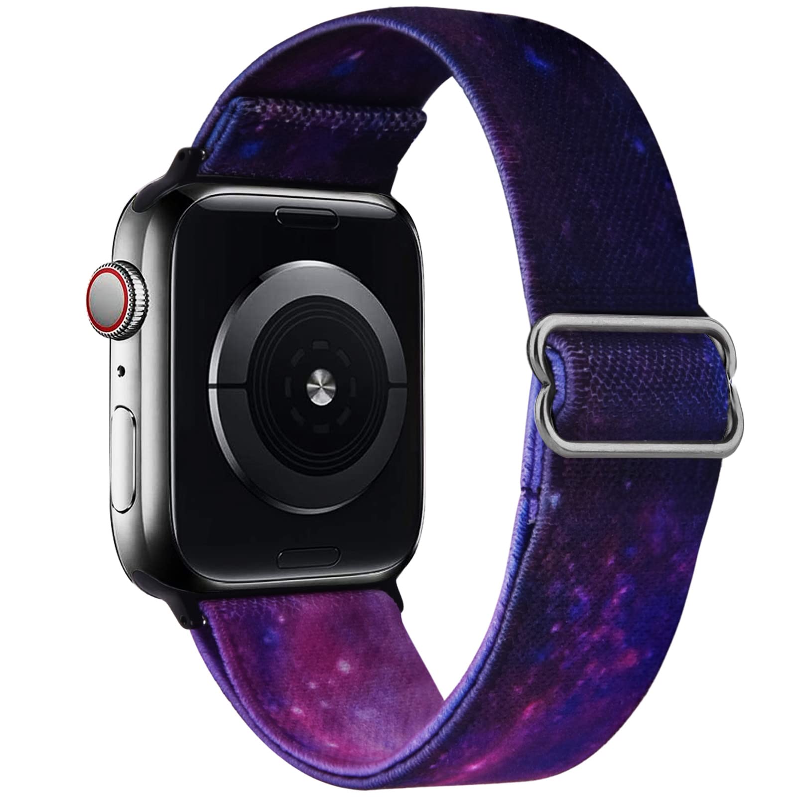MOFREE Beaded Stretch Bracelet Compatible with Apple Watch 40mm/38mm/41mm (Series 7/SE/6/5/4/3/2/1) - Handmade Elastic Fashion Band for Women - Perfect for Workouts, Office Wear & Casual Outfits