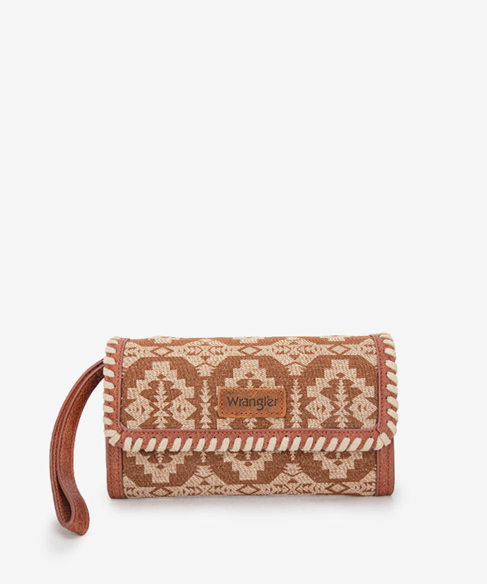 Wrangler Aztec Print Tote Bag Set - Stylish & Durable Cotton Tote Bags for Women - Perfect for Shopping, Beach, Travel & Everyday Use