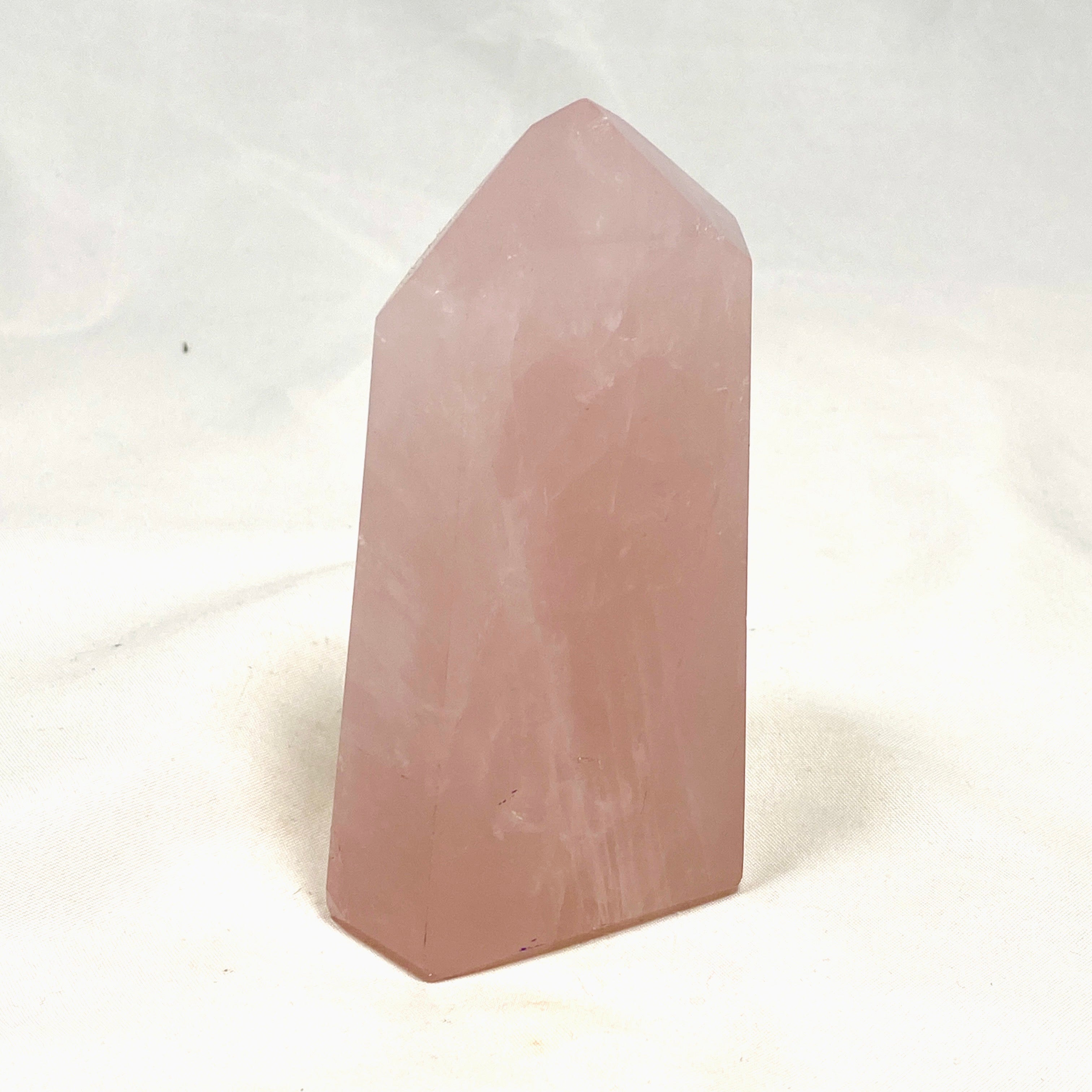 Natural Rose Quartz Crystal CR3704 - Healing Stone for Love & Harmony | Perfect for Meditation, Jewelry Making & Home Decor