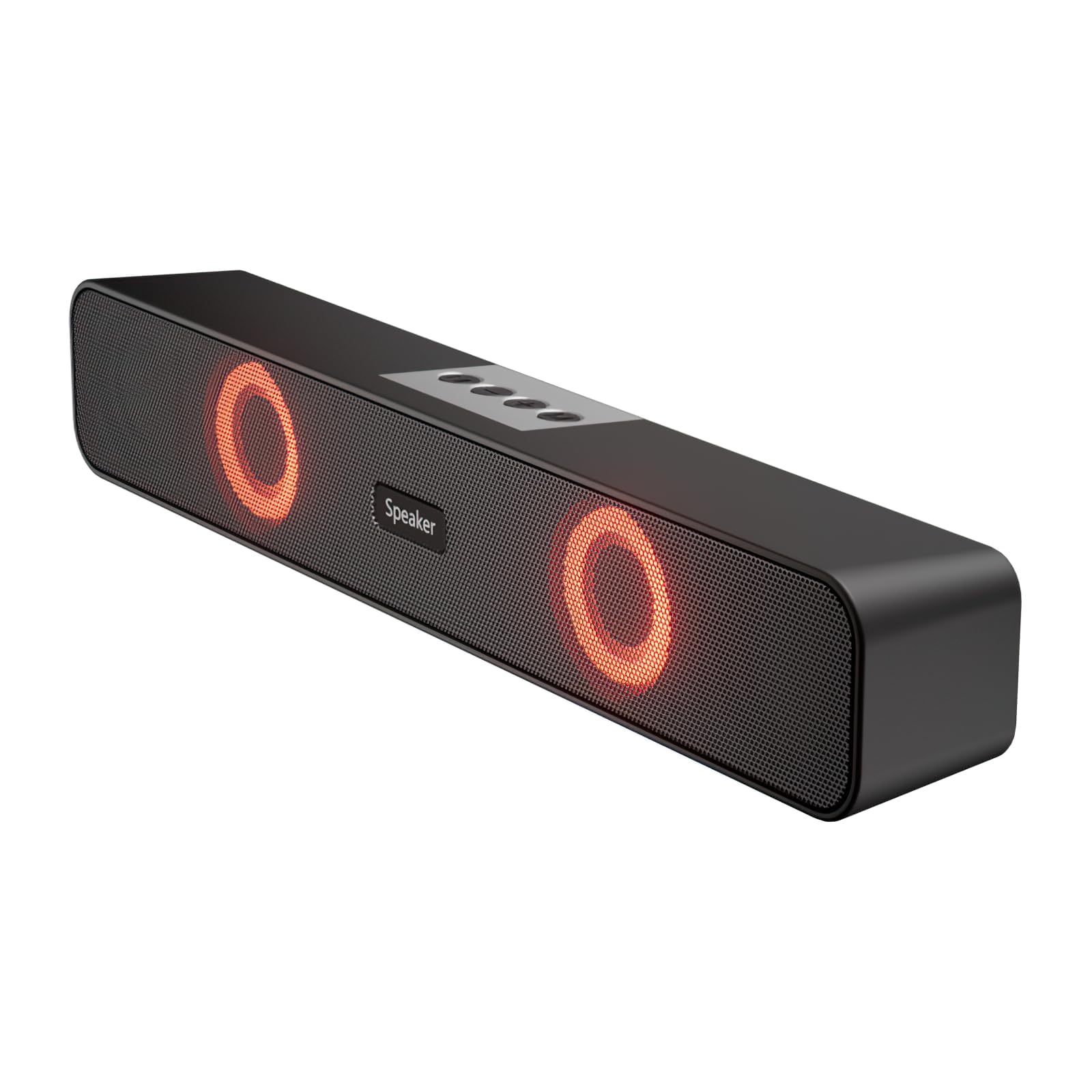 Portable Bluetooth Speaker with Stereo Sound & Colorful LED Lights - Wireless Outdoor Speaker for Camping, Parties, Home, Office - High Volume Music Box for Computer, Birthday Gifts (Waterproof)